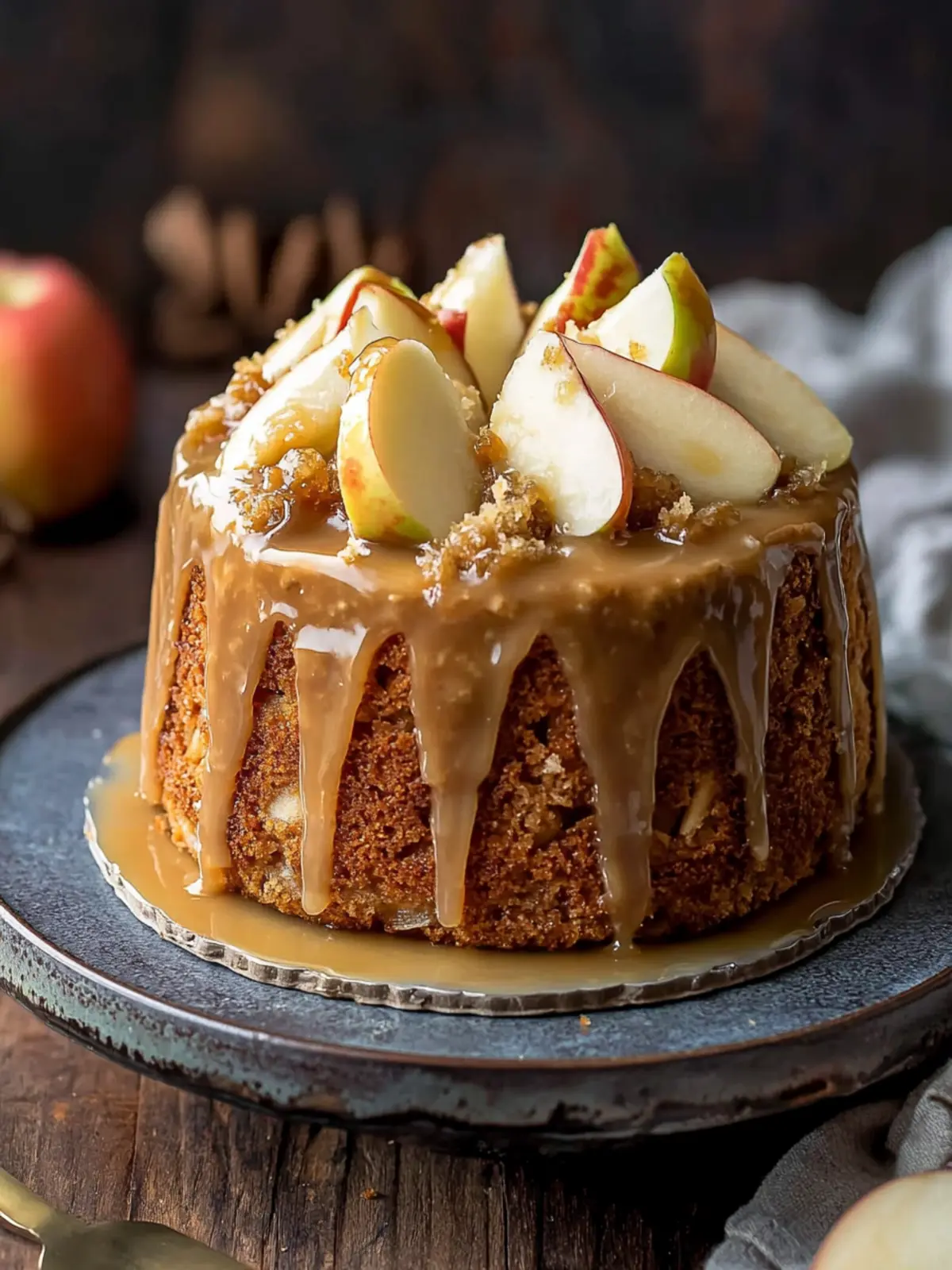 Delicious Caramel Apple Cake: A Cozy Fall Favorite 5 Caramel Apple Cake