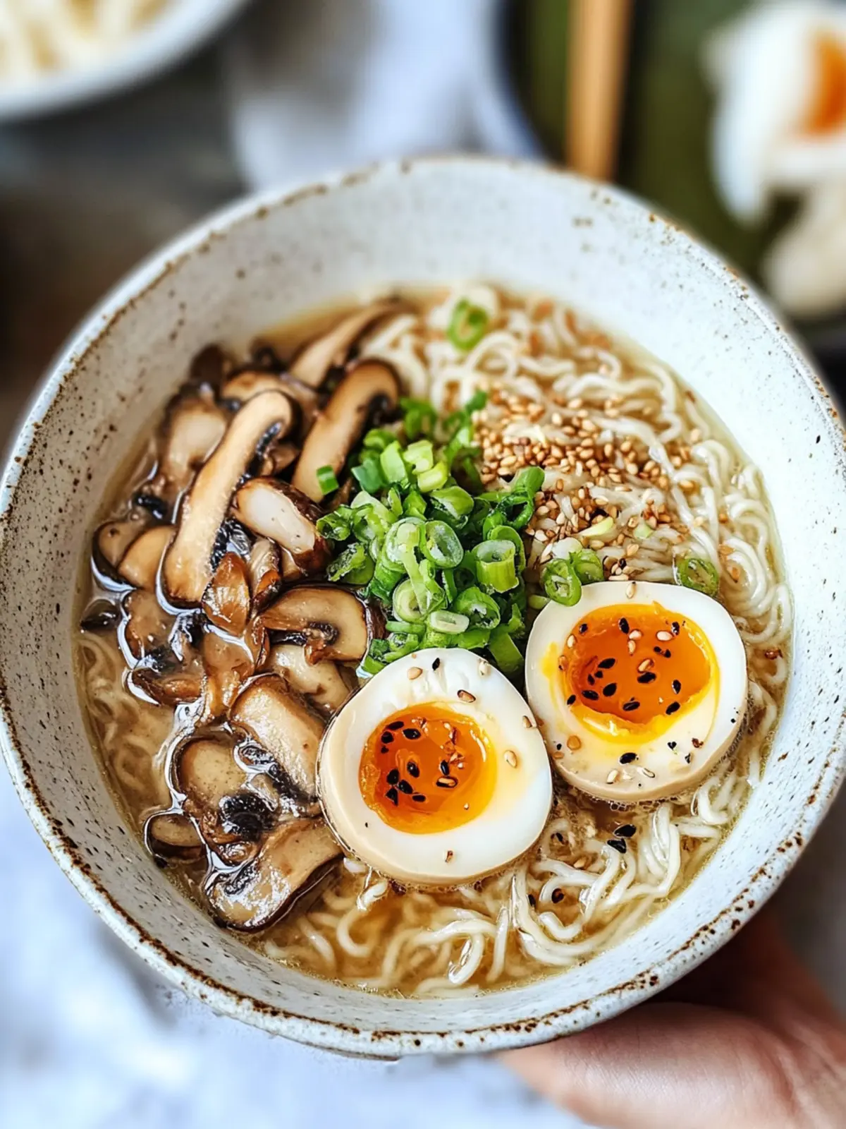 Mushroom Ramen: Comforting Bowl of Homemade Bliss 3 Mushroom Ramen