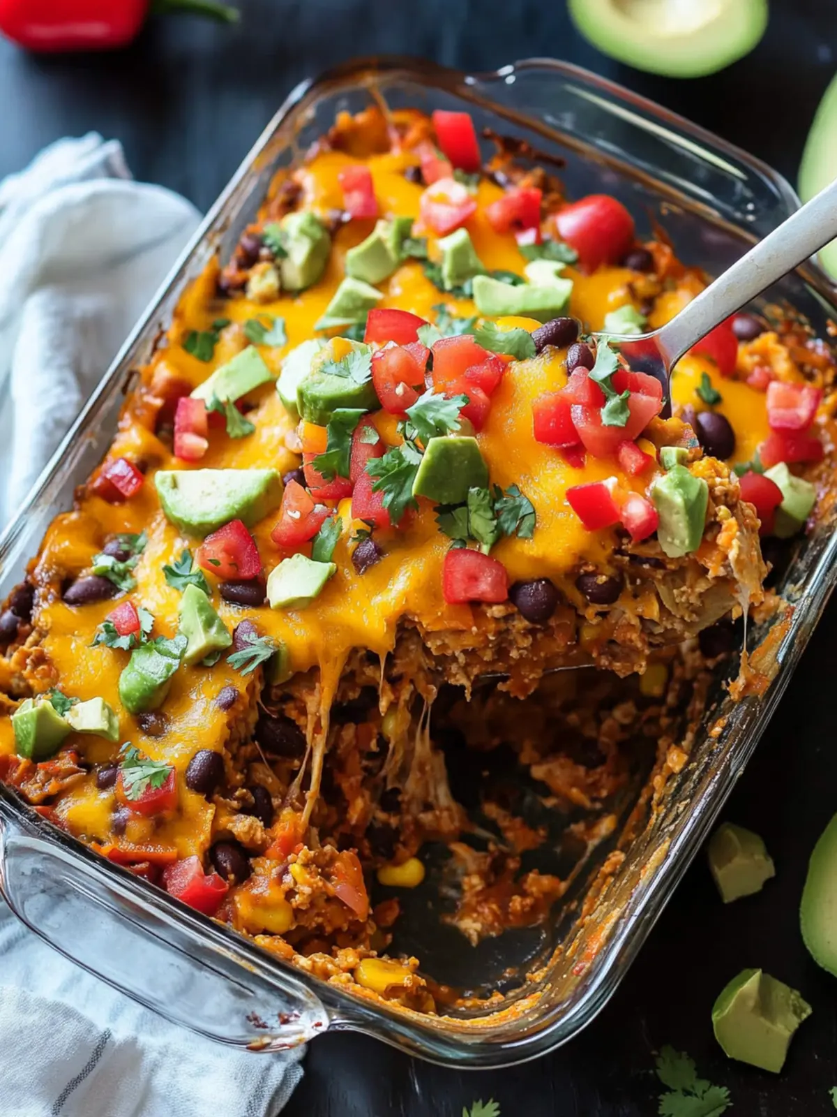 Ultimate Taco Casserole: Customizable Tex-Mex Comfort Food 5 Taco Casserole