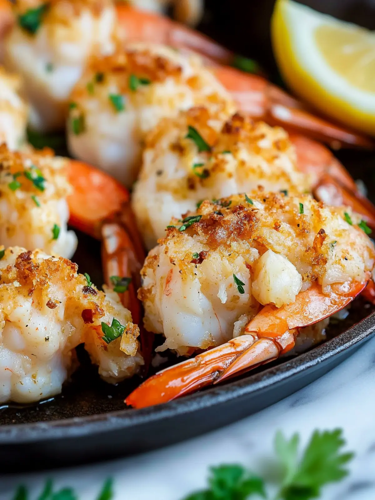 Baked Jumbo Stuffed Shrimp Recipe with Crabmeat That Wow! 4 Baked Jumbo Stuffed Shrimp Recipe with Crabmeat