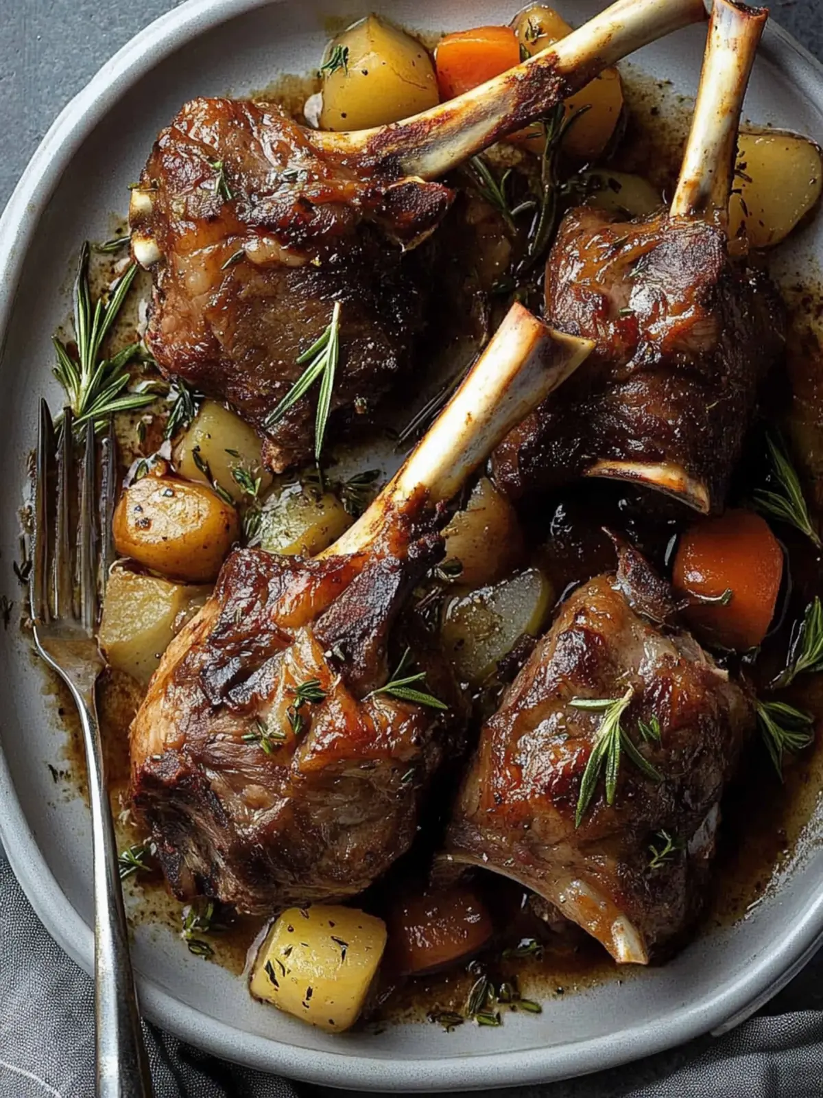 Savory New Zealand Rosemary Lamb Shanks for Comforting Dinners 5 New Zealand Rosemary Lamb Shanks