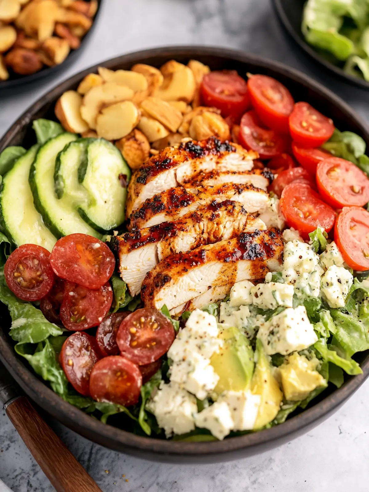 Delicious Blackened Chicken Cobb Salad for Perfect Meal Prep 5 Blackened Chicken Cobb Salad