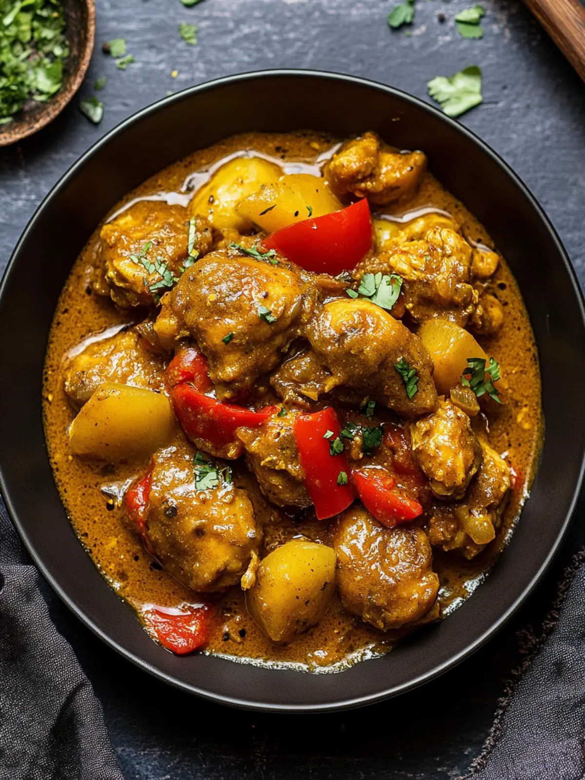 Authentic Jamaican Curry Chicken: Comfort in Every Bite 3 Authentic Jamaican Curry Chicken