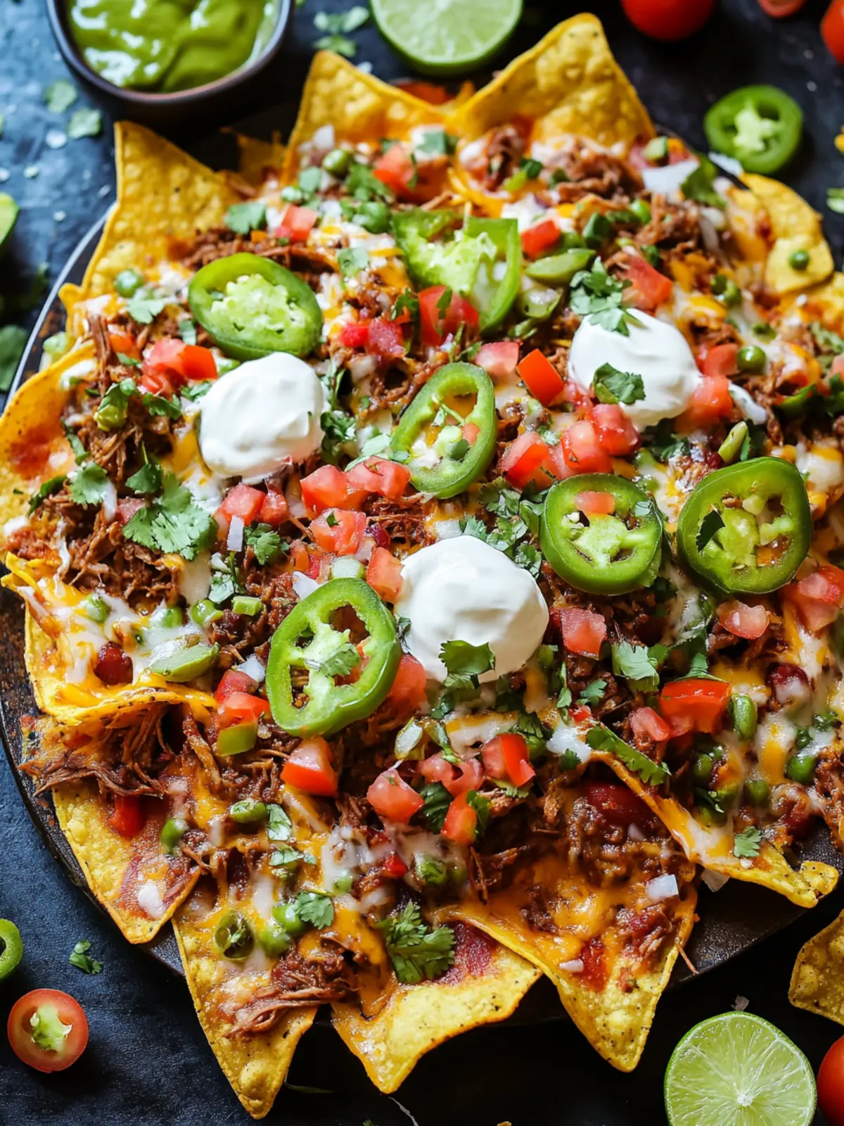 Ultimate Mexican Shredded Beef Nachos for Game Day Bliss 2 Mexican Shredded Beef Nachos
