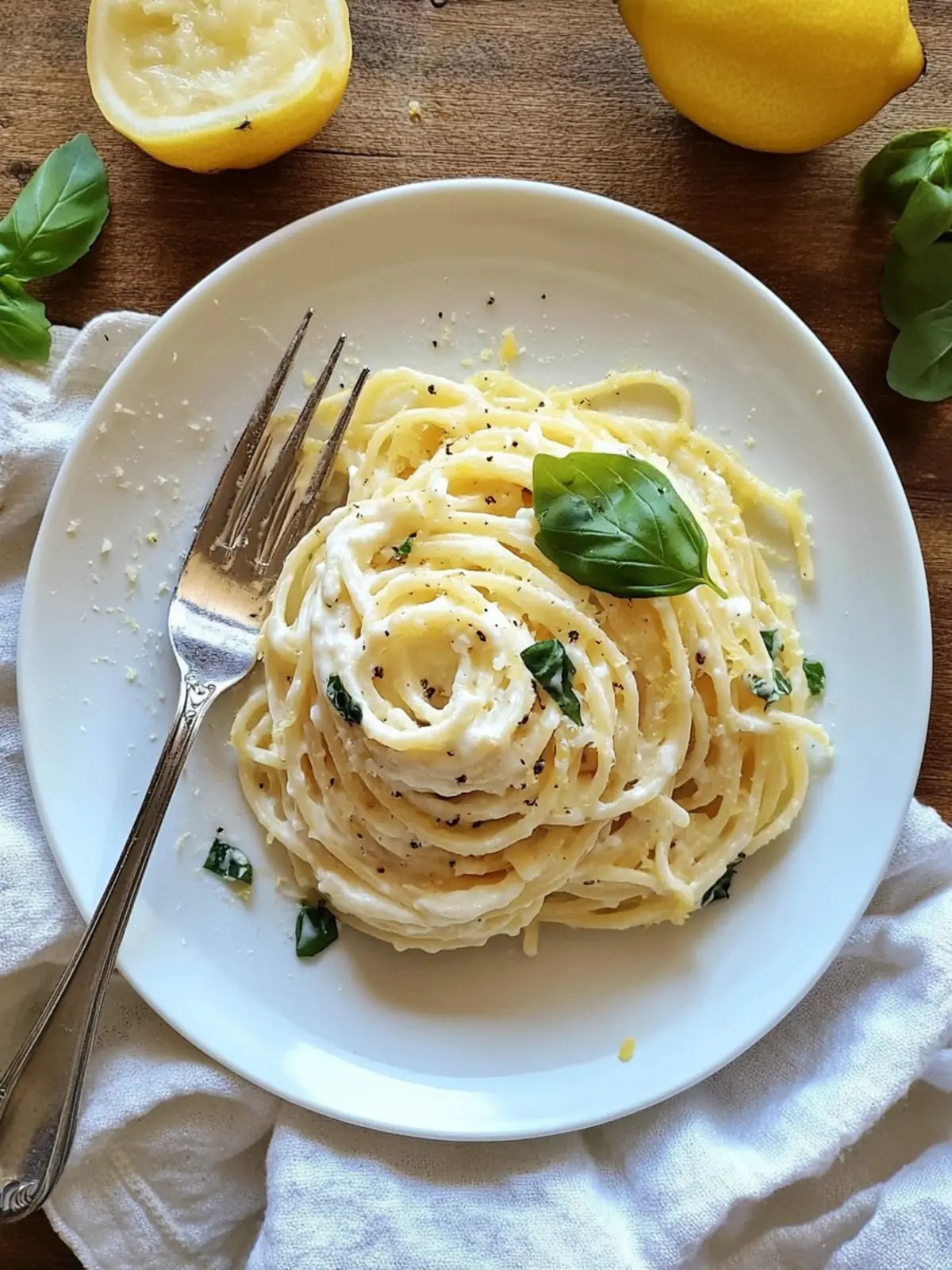 Lemon Ricotta Pasta: A Simple, Creamy Italian Bliss 4 Lemon Ricotta Pasta (Pasta al Limone)