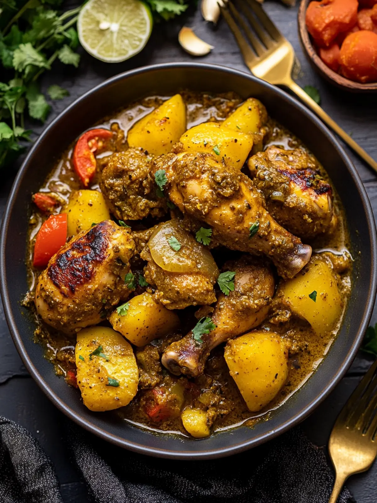 Authentic Jamaican Curry Chicken: Comfort in Every Bite 5 Authentic Jamaican Curry Chicken