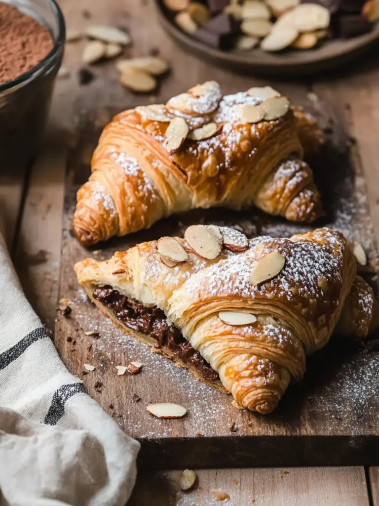Chocolate Almond Croissant Recipe
