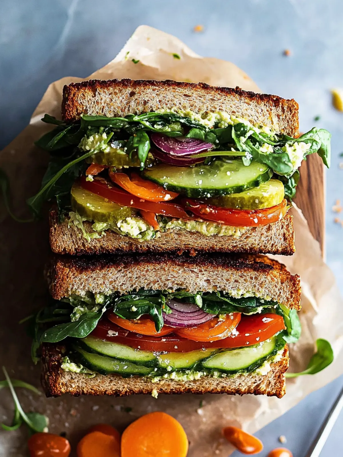 Nagi's Salad Sandwich: A Flavorful Veggie Delight 3 Nagi’s Salad Sandwich