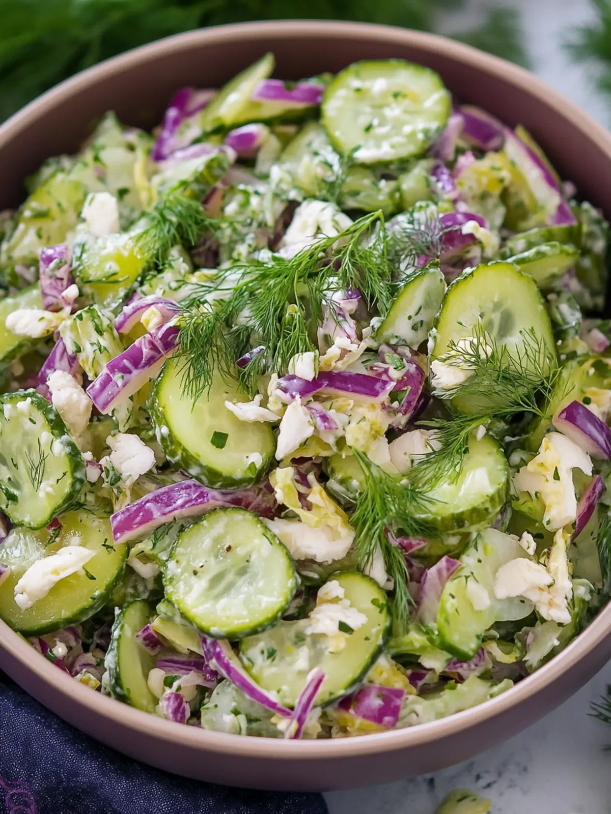 Refreshing Dill Pickle Salad: A Crunchy Summer Delight 4 Dill Pickle Salad