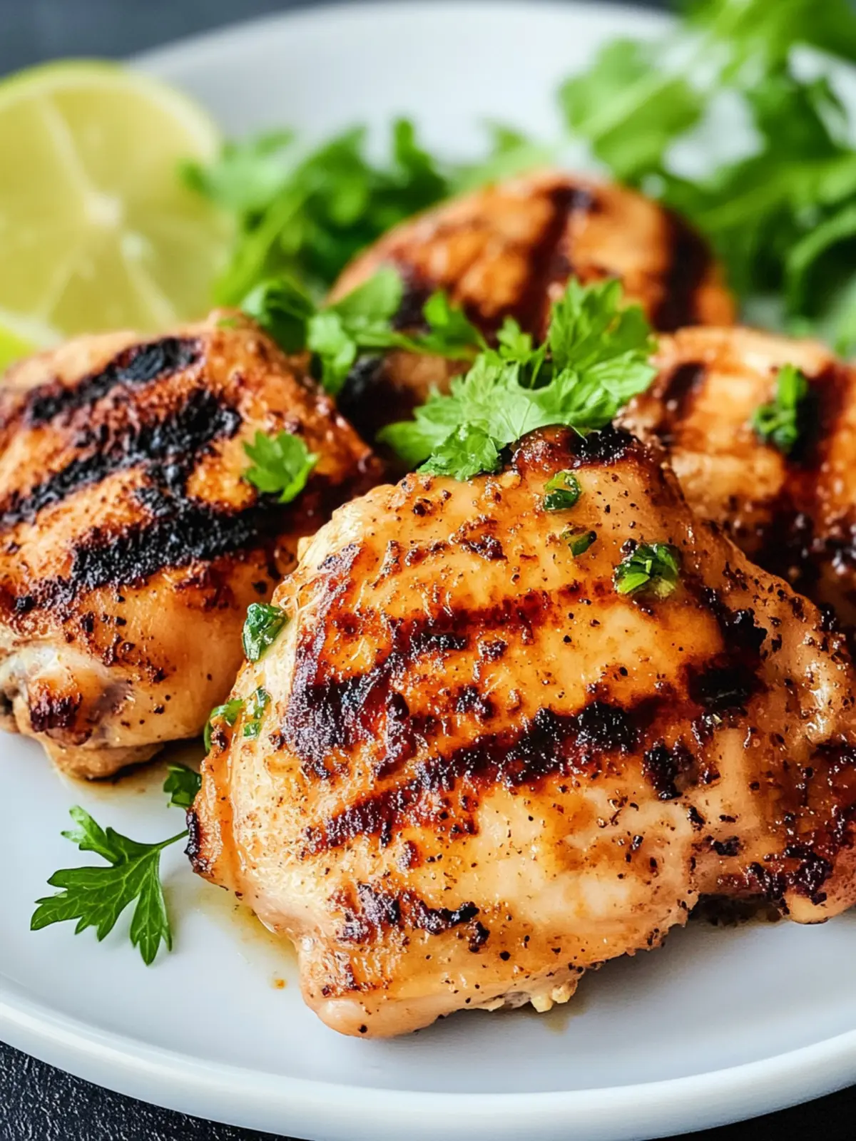 Irresistible Grilled Boneless Skinless Chicken Thighs Recipe 3 Grilled Boneless Skinless Chicken Thighs