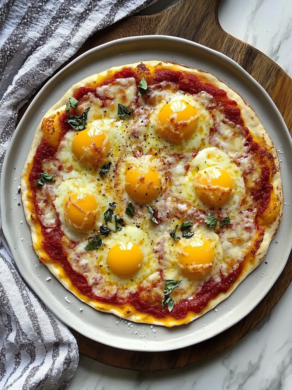 Add Excitement to Breakfast with High-Protein Pizza Eggs 5 Pizza Eggs