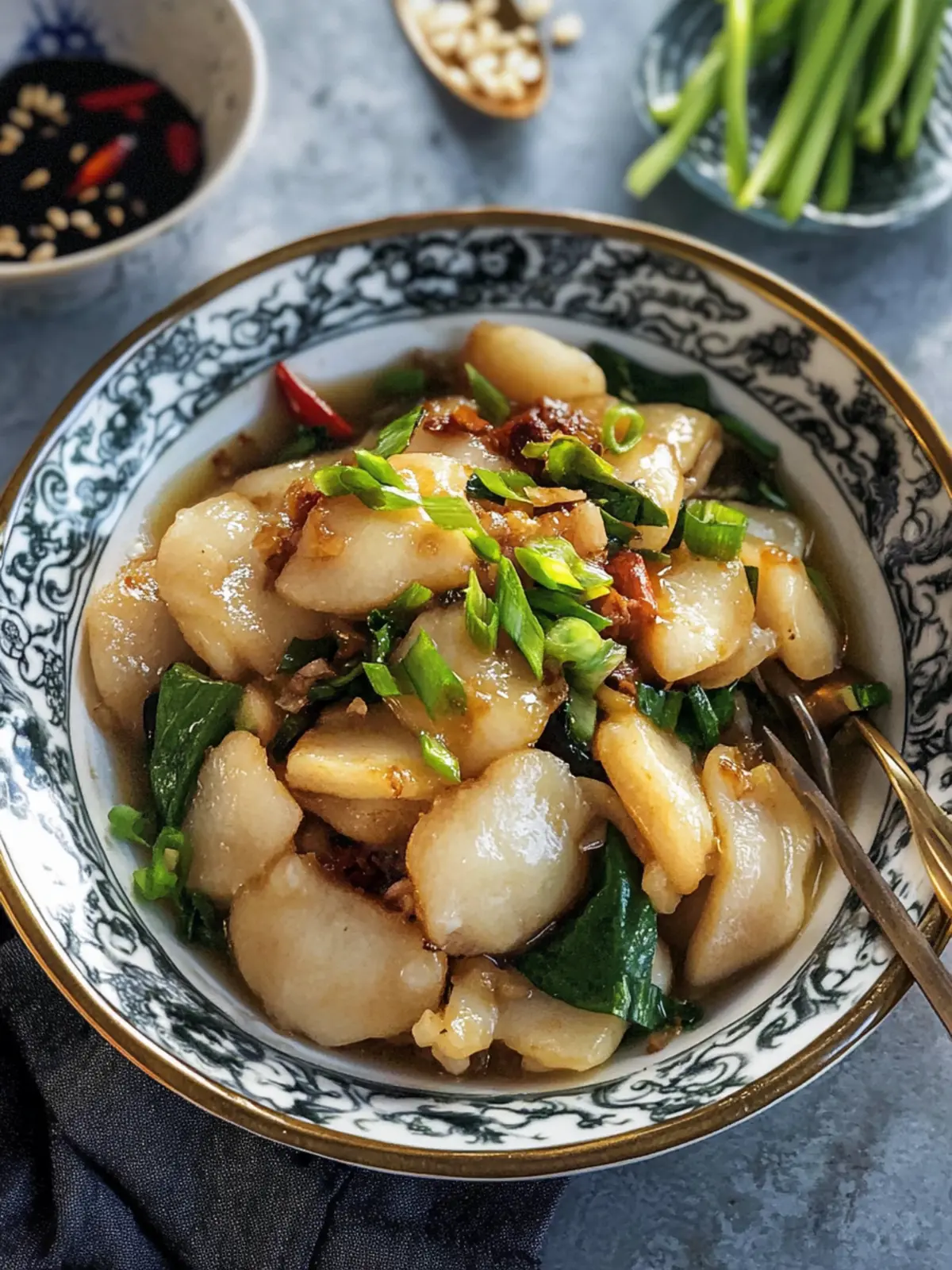 Irresistible Shanghai Stir Fried Rice Cakes for Quick Dinners 2 Shanghai Stir Fried Rice Cakes (Chao Nian Gao)