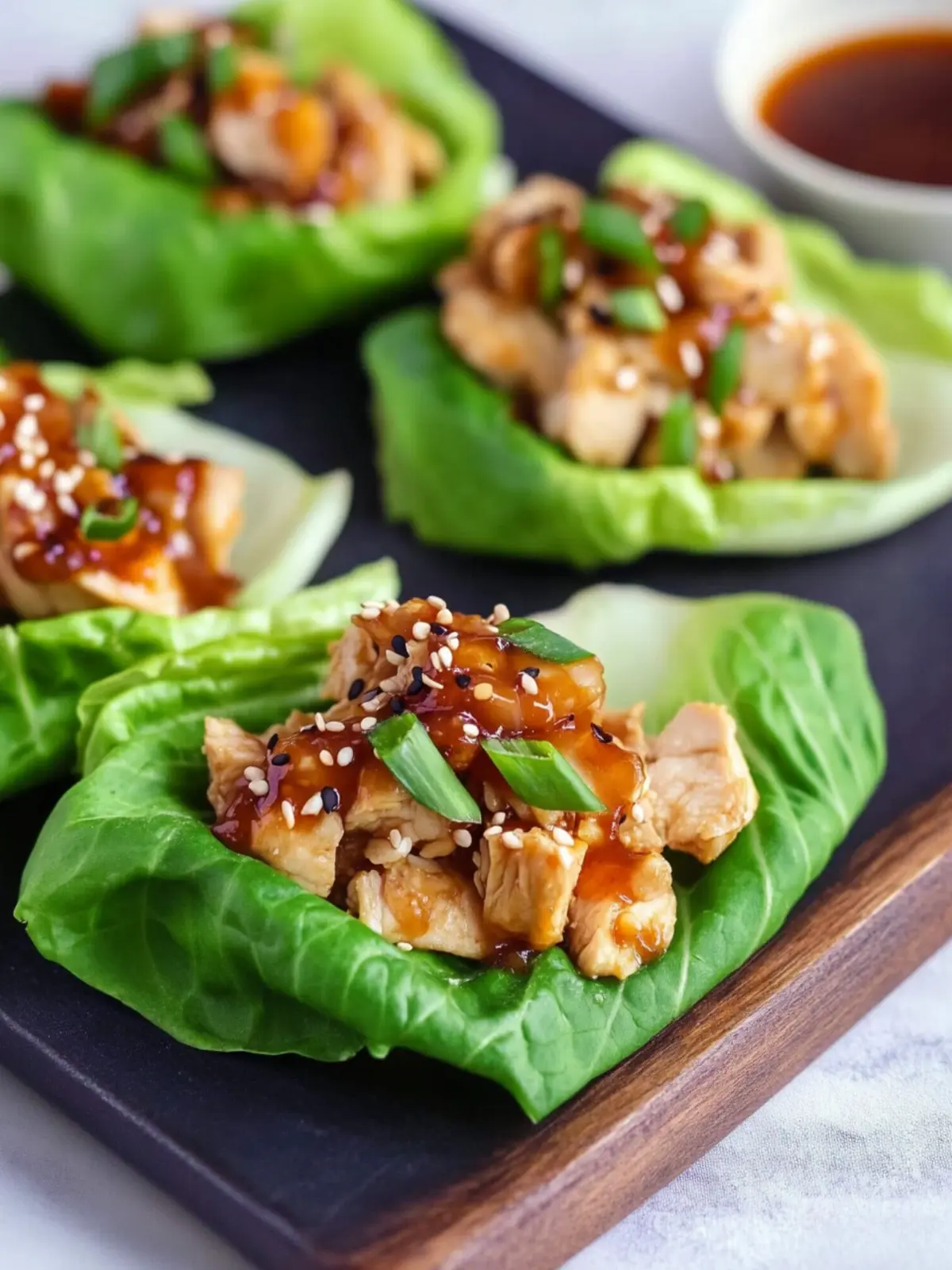 Flavor-Packed Easy Sesame Chicken Lettuce Wraps in 30 Minutes 5 Easy Sesame Chicken Lettuce Wraps