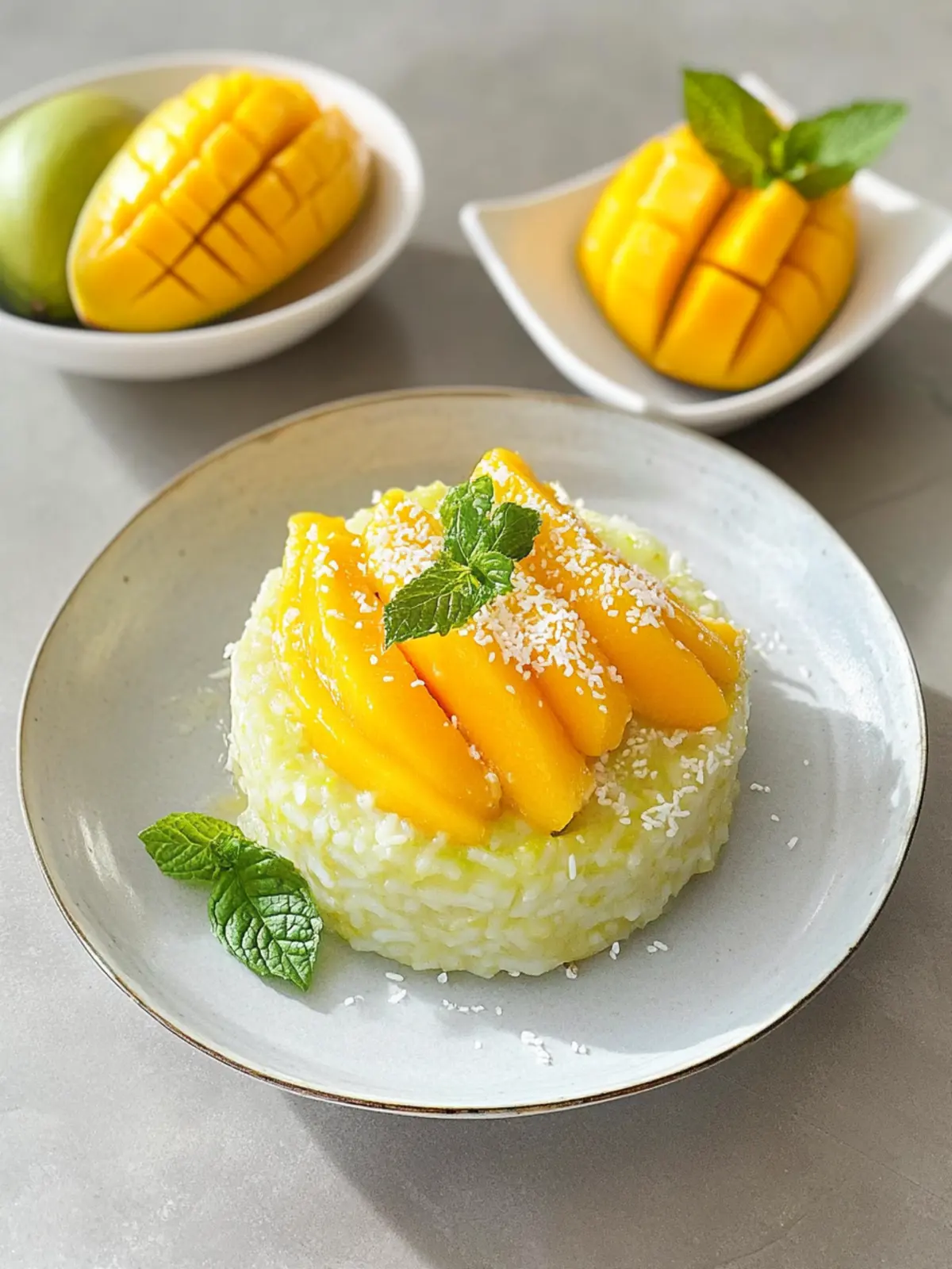 How to Make Pandan Mango Sticky Rice – A Tropical Delight 4 How to make Pandan Mango Sticky Rice