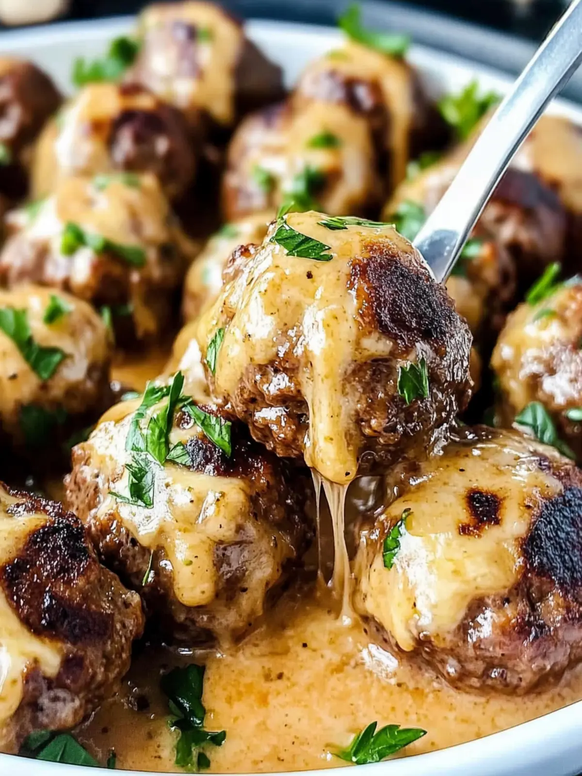 Ultimate Philly Cheese Steak Meatballs: Comfort in Every Bite 5 Philly Cheese Steak Meatballs
