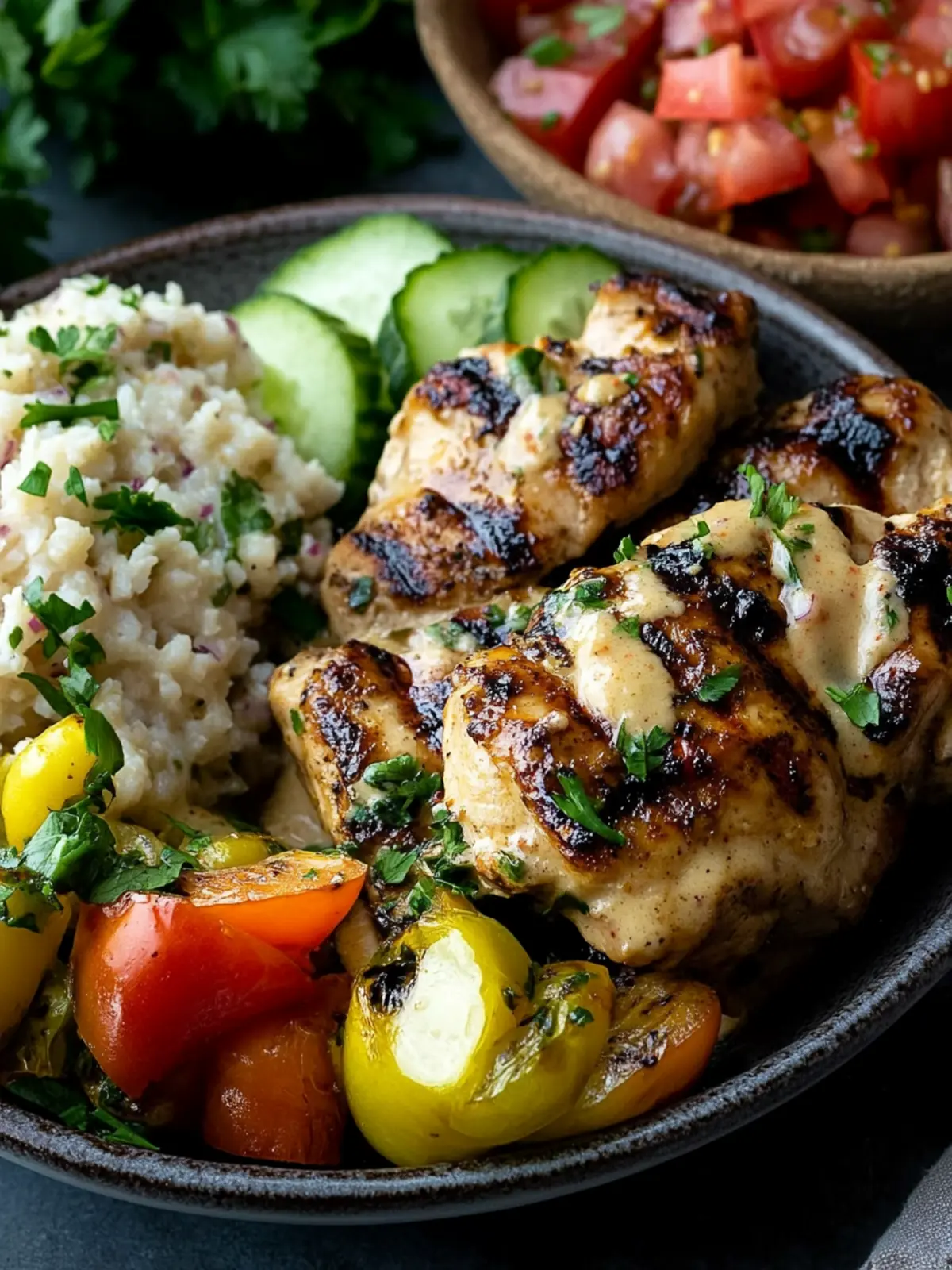 Irresistible Tahini Marinated Grilled Chicken Recipe You’ll Love 3 Tahini Marinated Grilled Chicken