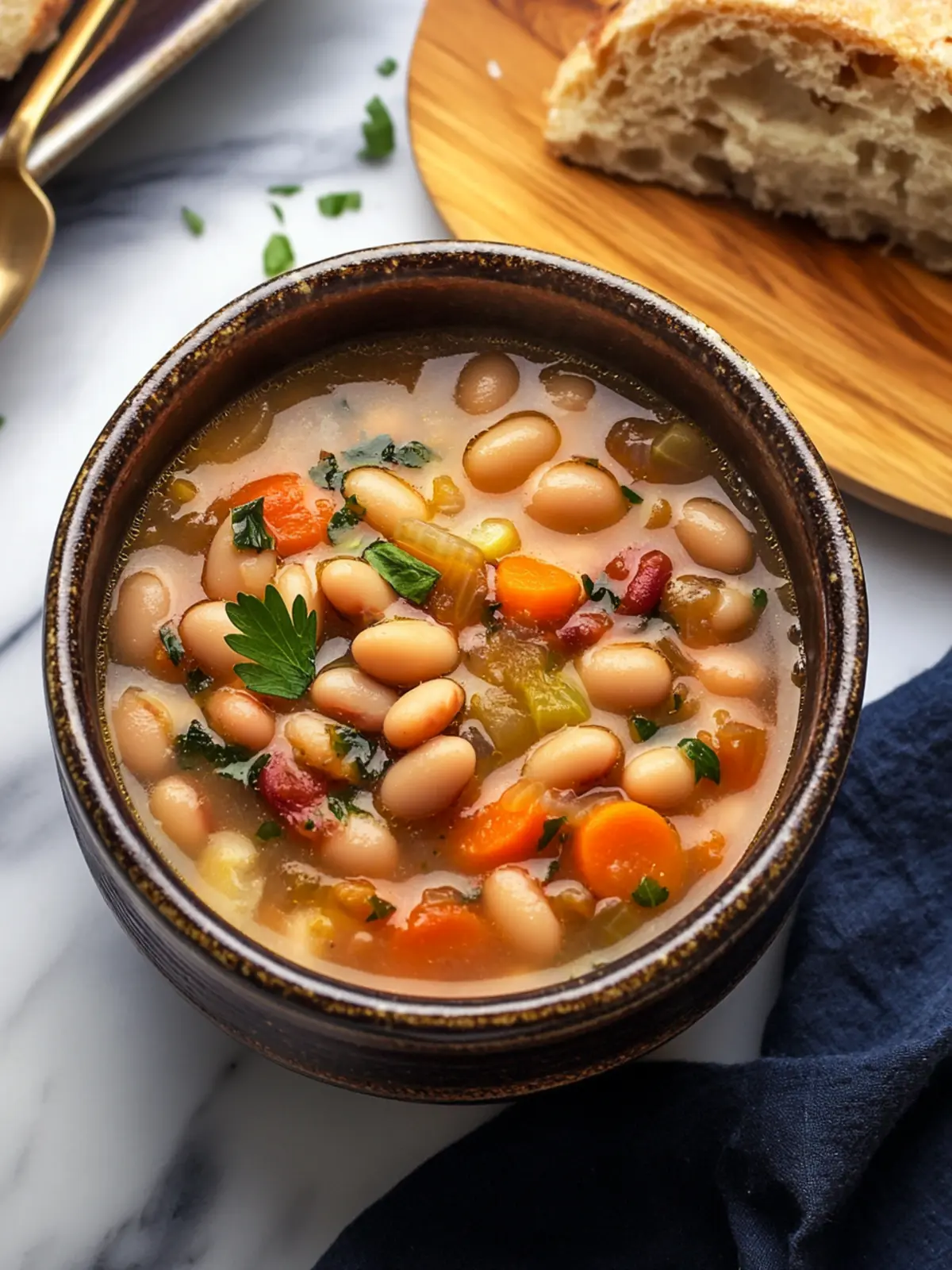 Crockpot Navy Bean Soup: Easy Comfort Food for Cozy Nights 2 Crockpot Navy Bean Soup