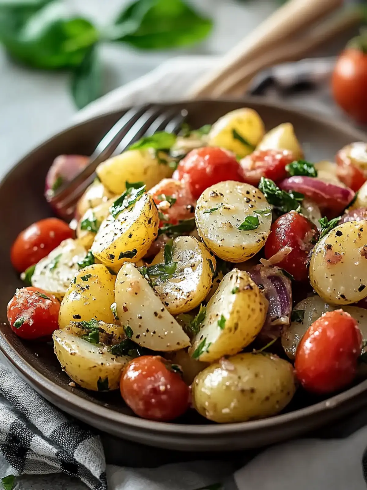 Rustic Italian Potato Salad That Will Brighten Your Summer Meals 5 Rustic Italian Potato Salad