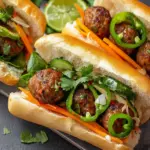 Savory Meatball Banh Mi: Your Quick Ultimate Sandwich Fix 7 Meatball Banh Mi