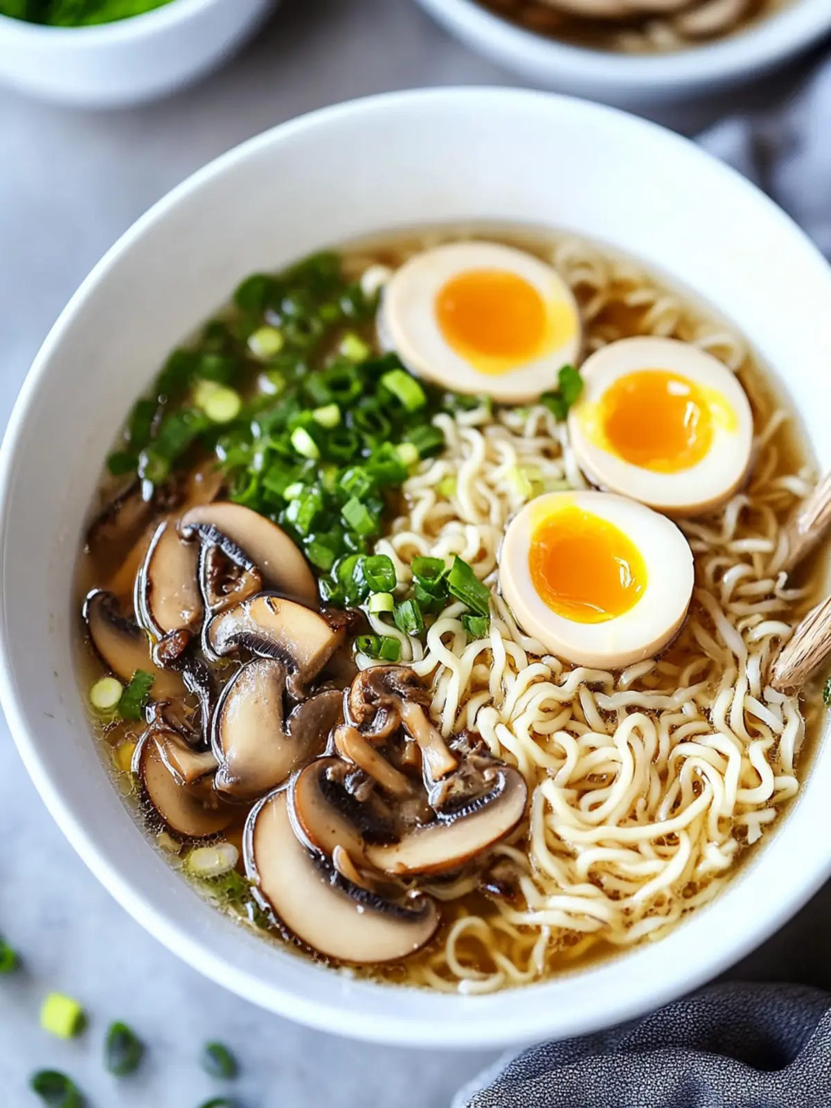 Mushroom Ramen: Comforting Bowl of Homemade Bliss 4 Mushroom Ramen