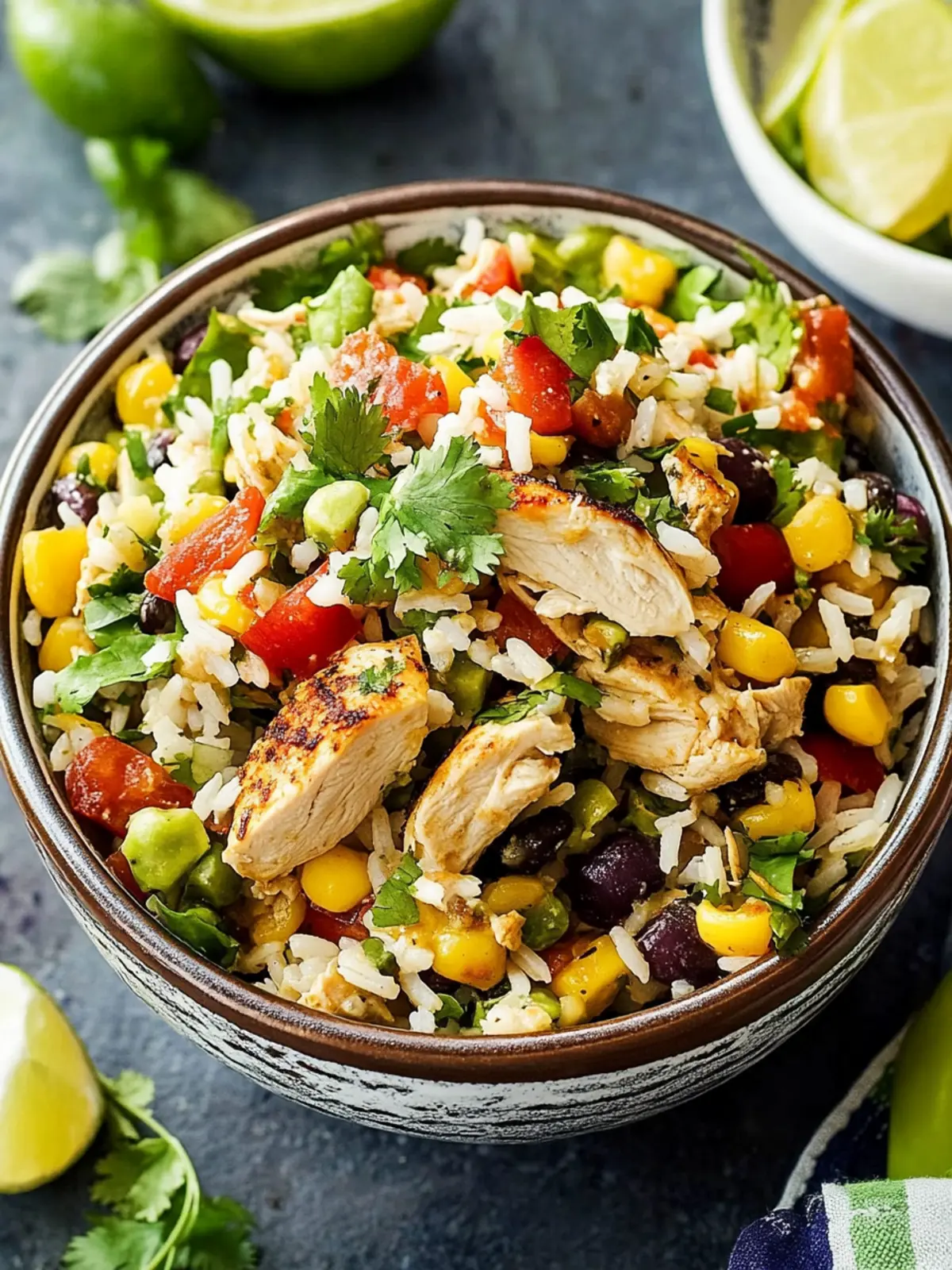 Mexican Chicken and Rice Salad: Your Quick Summer Delight 4 Mexican Chicken and Rice Salad