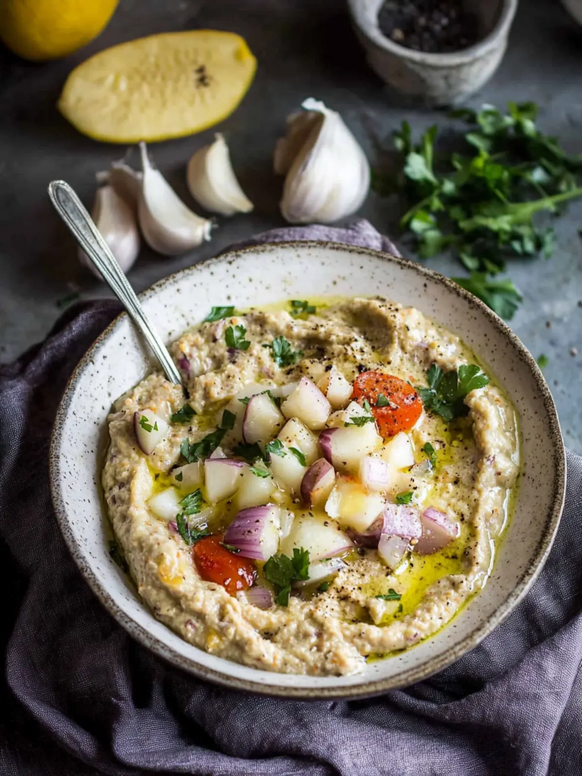 Moroccan Zaalouk My Favorite Creamy Roasted Eggplant Dip 3 Moroccan Zaalouk, My Favorite Roasted Eggplant Dip