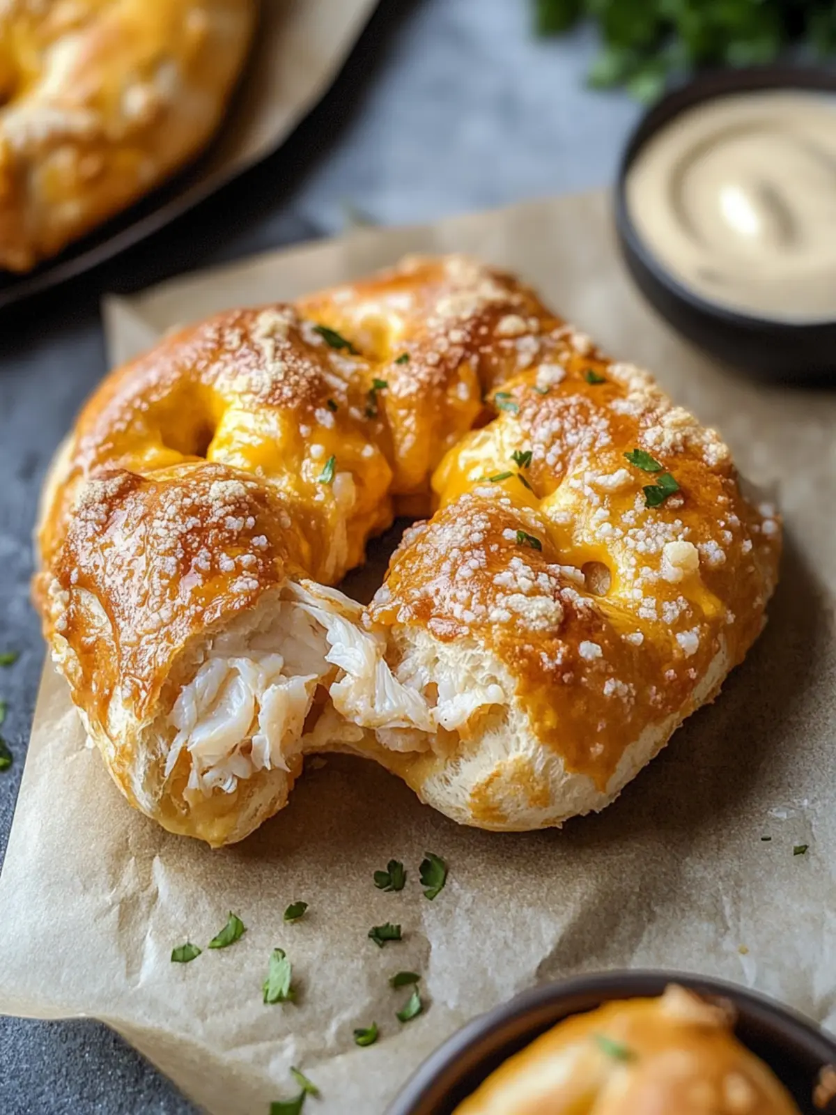 Irresistible Cheesy Maryland-Style Crab Pretzel Recipe at Home 2 Cheesy Maryland-Style Crab Pretzel