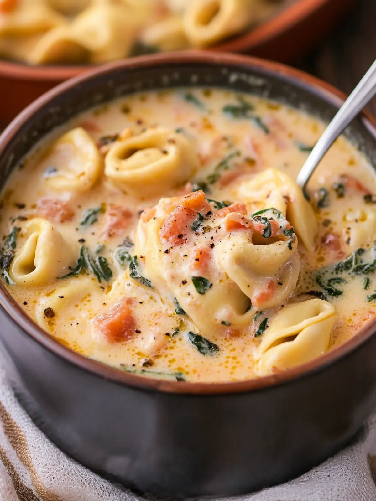 Hearty Creamy Tortellini Soup Recipe Everyone Will Love 3 Creamy Tortellini Soup Recipe