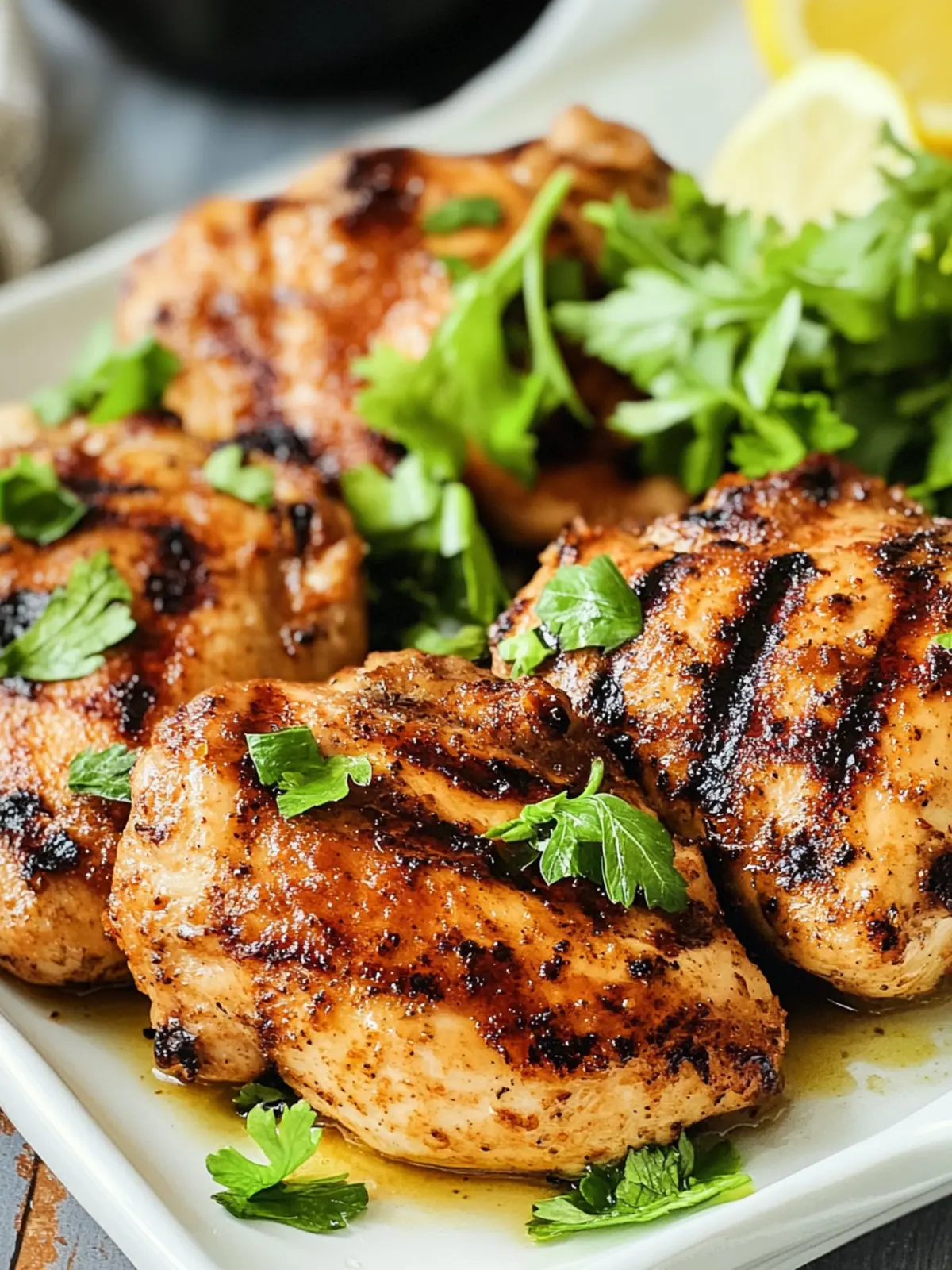 Irresistible Grilled Boneless Skinless Chicken Thighs Recipe 2 Grilled Boneless Skinless Chicken Thighs