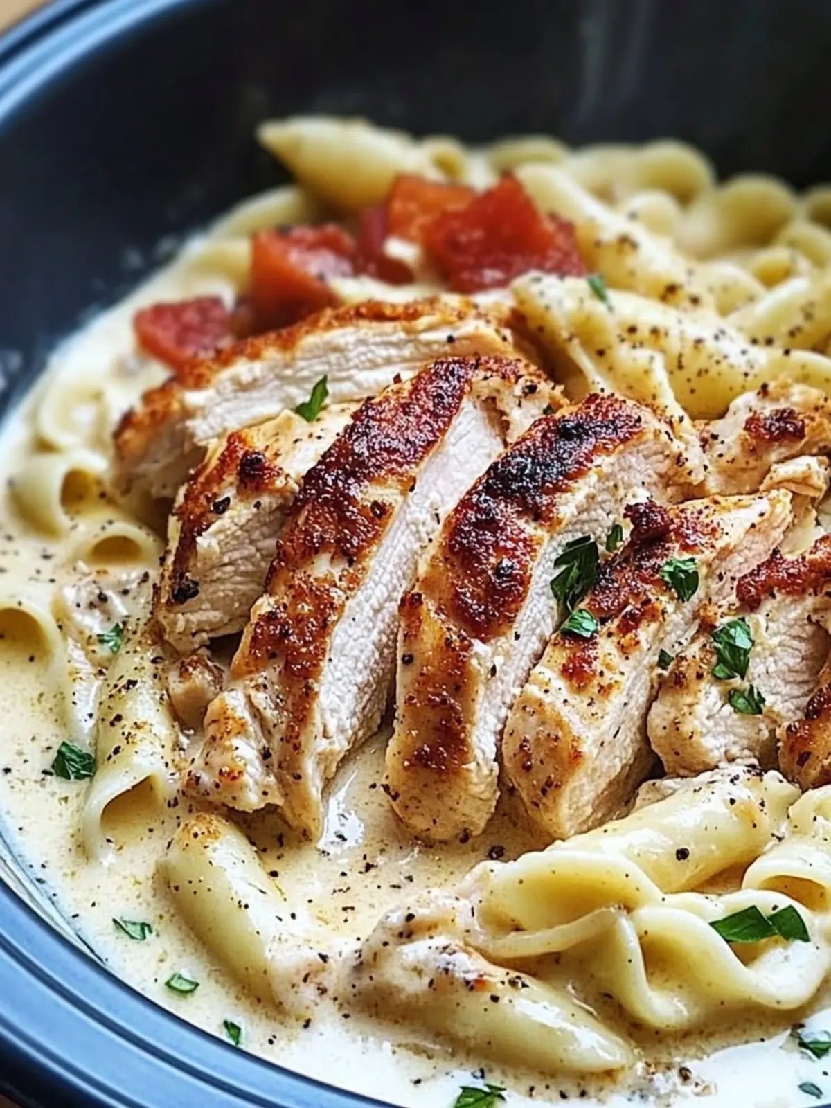 Irresistible Slow Cooker Cajun Chicken Alfredo Recipe Delight 2 Slow Cooker Cajun Chicken Alfredo Recipe
