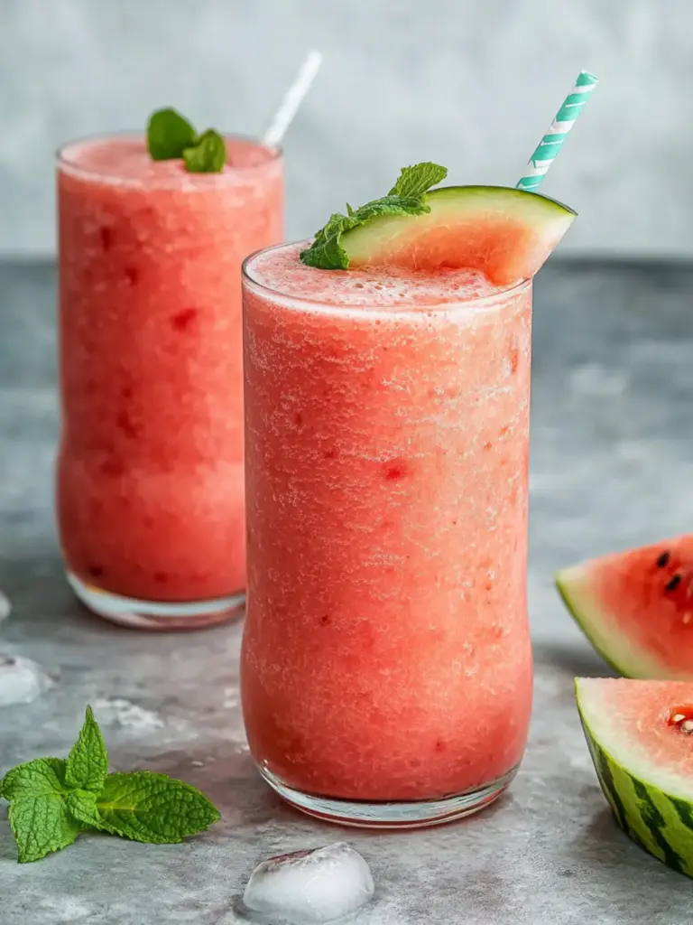 Watermelon Smoothie Recipe