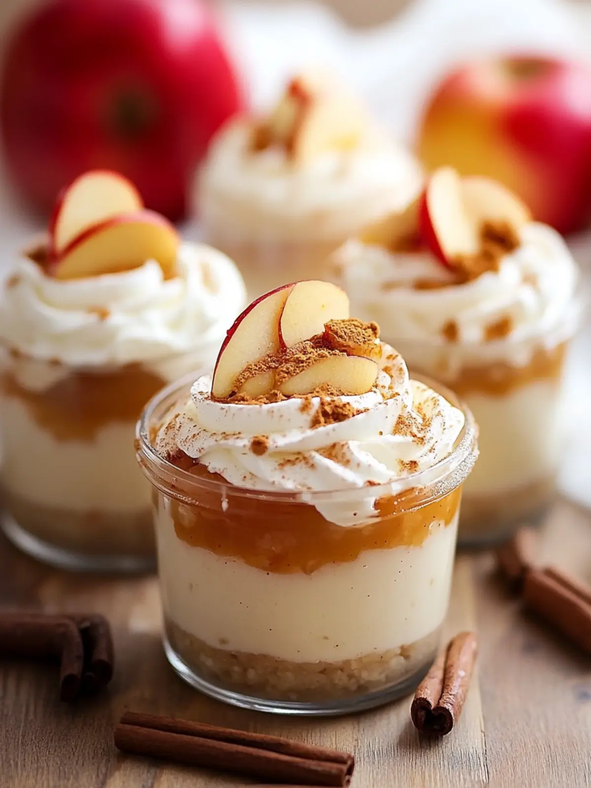 Delicious Apple Pie Pudding Shots for Fall Celebrations 3 Apple Pie Pudding Shots