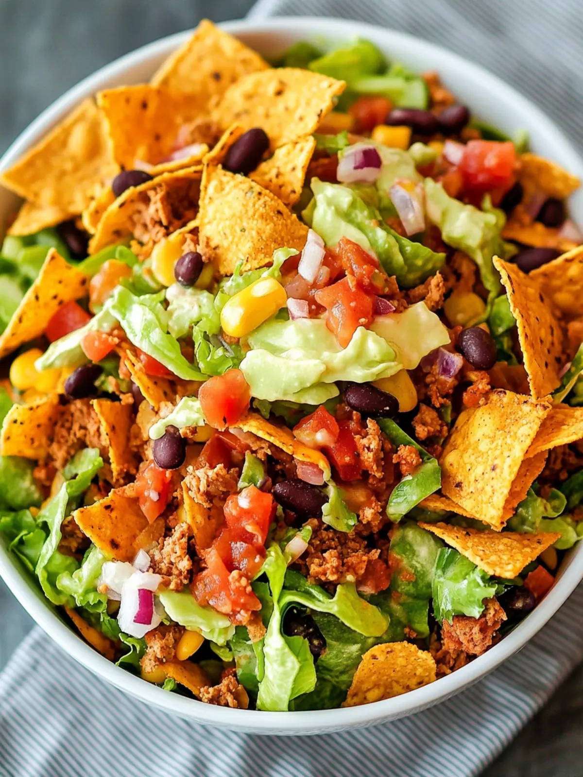 Ultimate Doritos Taco Salad Recipe Perfect for Taco Tuesday 2 Ultimate Doritos Taco Salad Recipe for Taco Tuesday
