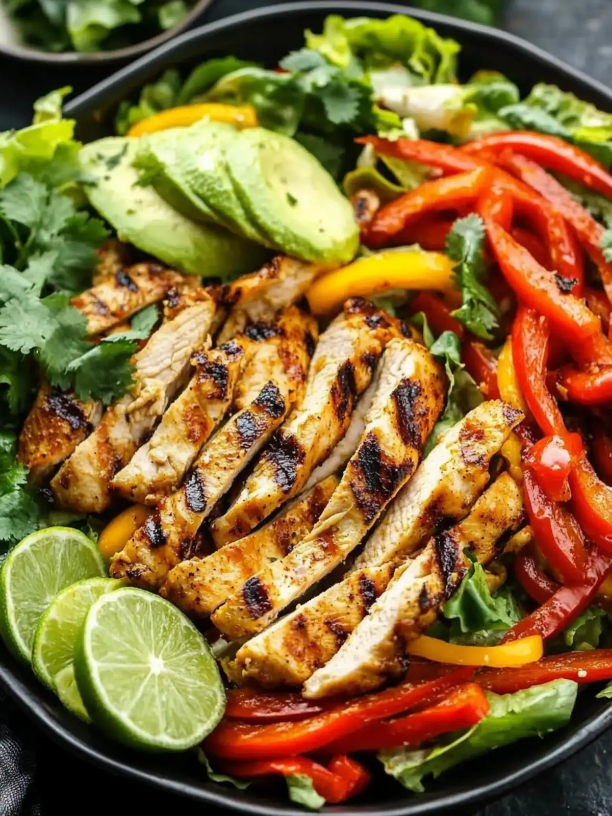 Grilled Chili Lime Chicken Fajita Salad for Fresh Flavor Bliss 3 Grilled Chili Lime Chicken Fajita Salad
