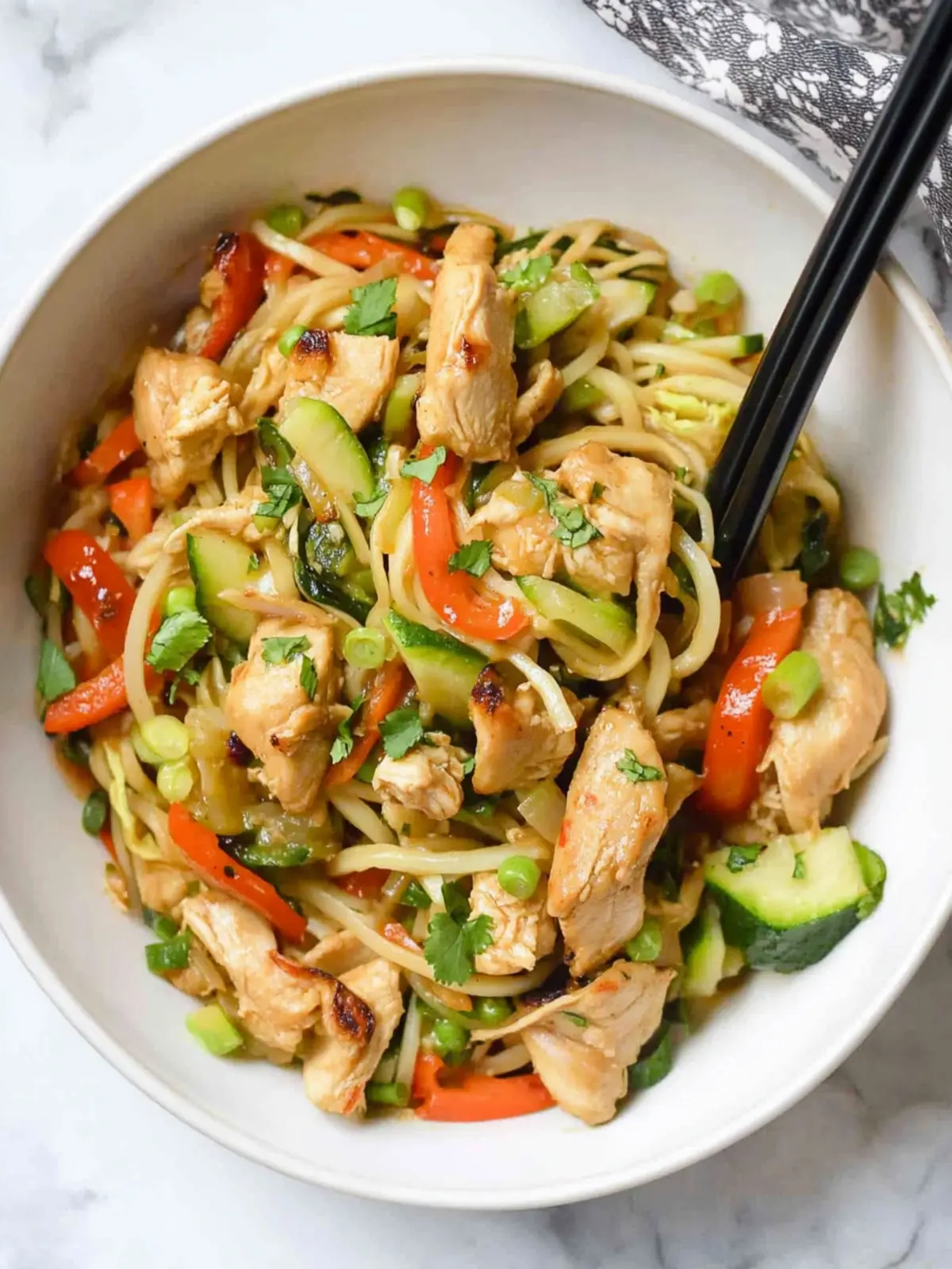 Instant Pot Chicken Lo Mein Zoodles – Quick, Healthy Delight 4 Instant Pot Chicken Lo Mein Zoodles
