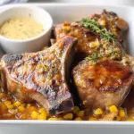 Irresistible Stuffed Iowa Chops with Corn and Apple Delight 6 Stuffed Iowa Chops