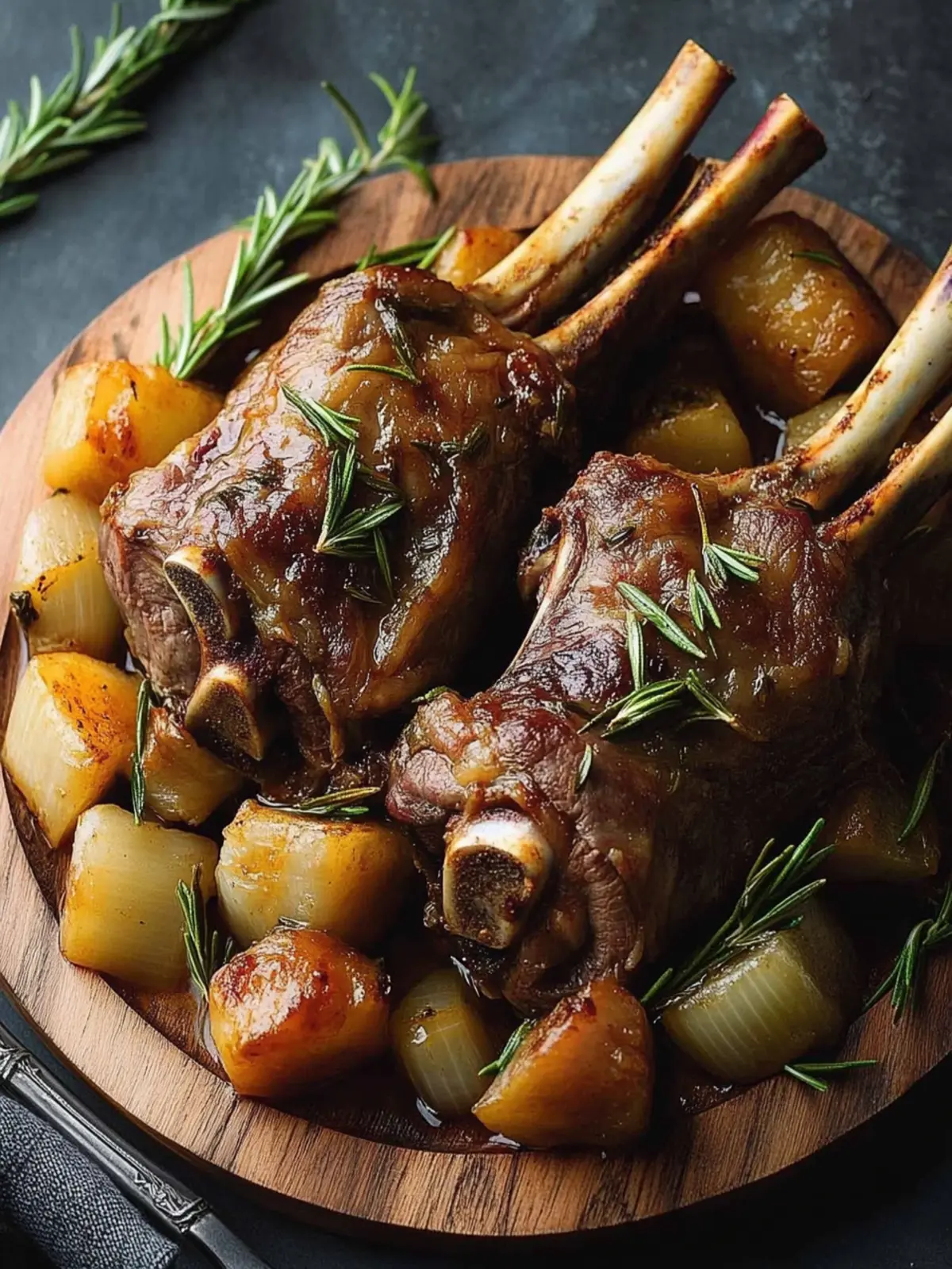 Savory New Zealand Rosemary Lamb Shanks for Comforting Dinners 2 New Zealand Rosemary Lamb Shanks