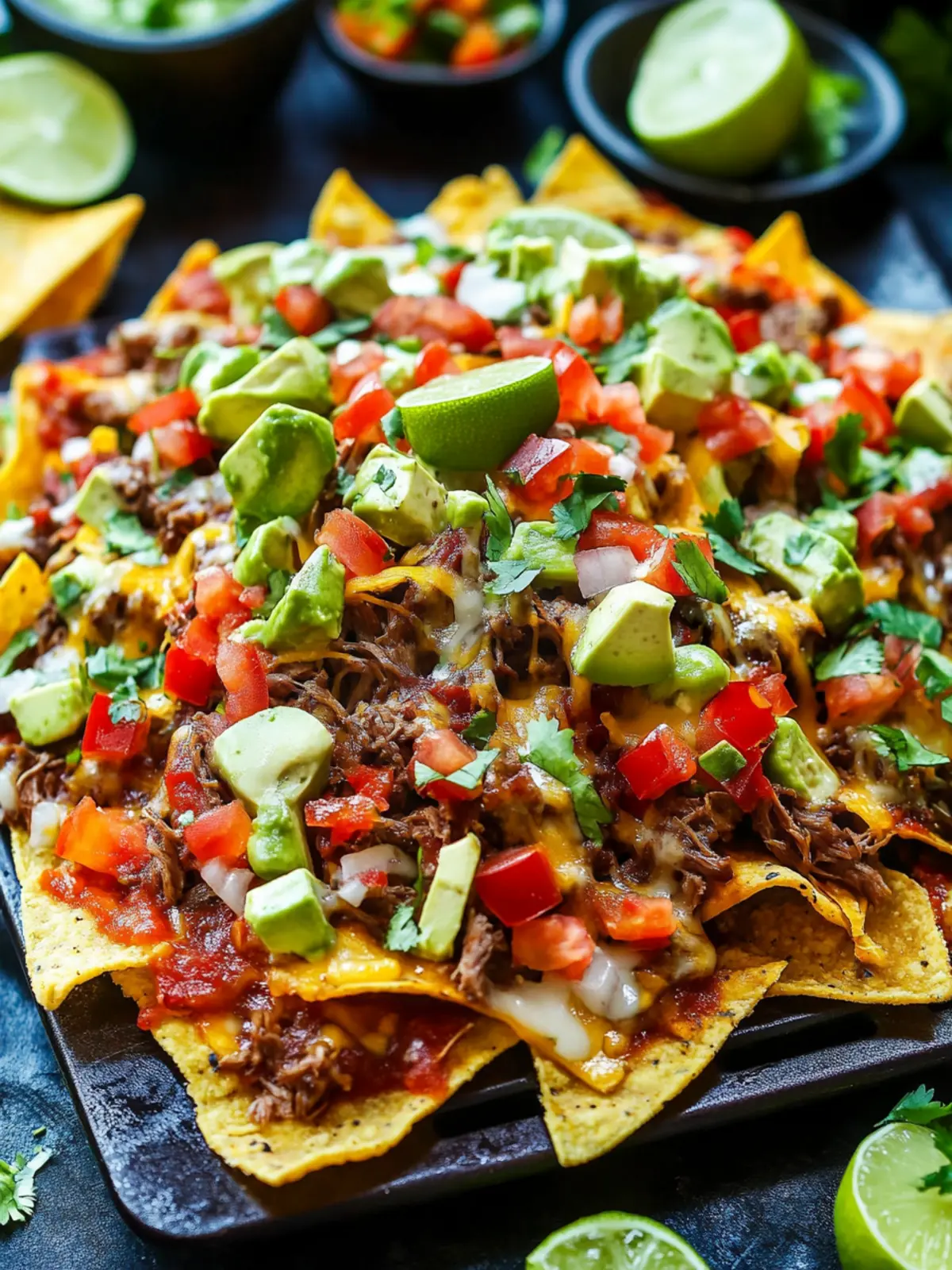 Ultimate Mexican Shredded Beef Nachos for Game Day Bliss 4 Mexican Shredded Beef Nachos