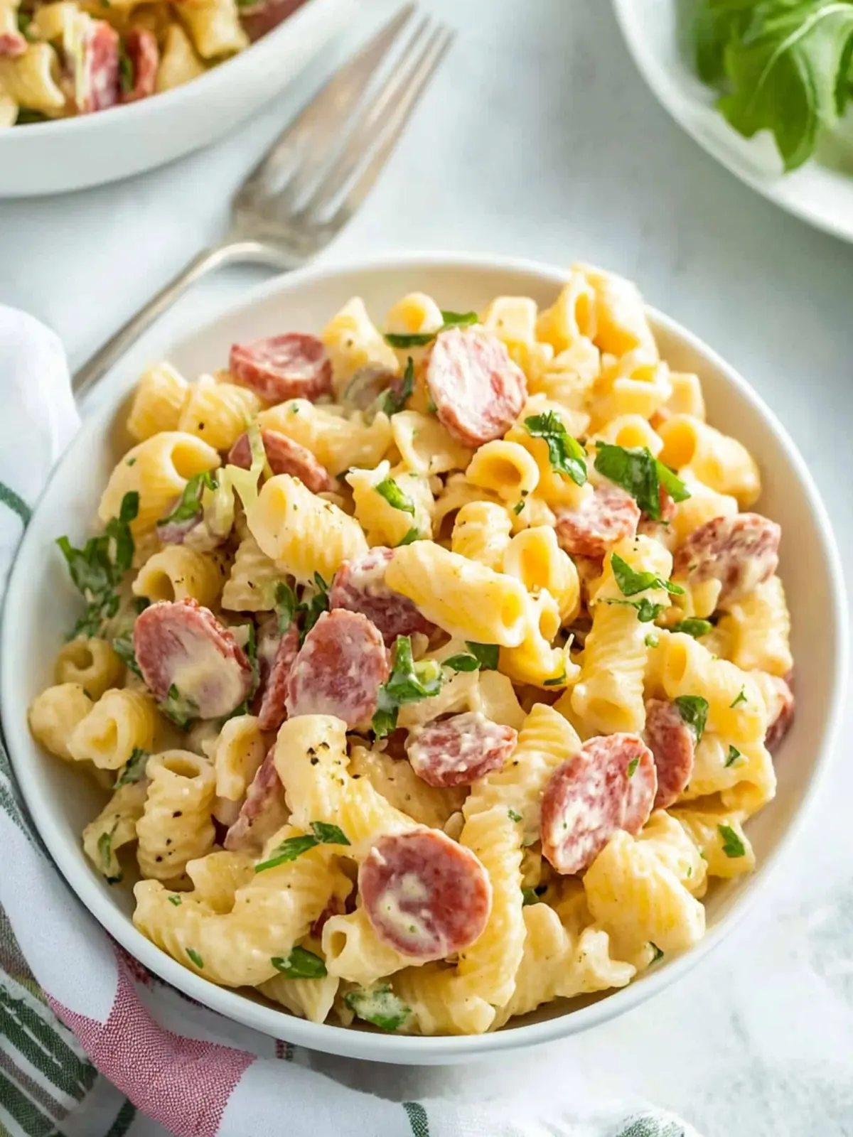 Mouthwatering Reuben Pasta Salad for Quick Comfort Nights 2 Reuben Pasta Salad