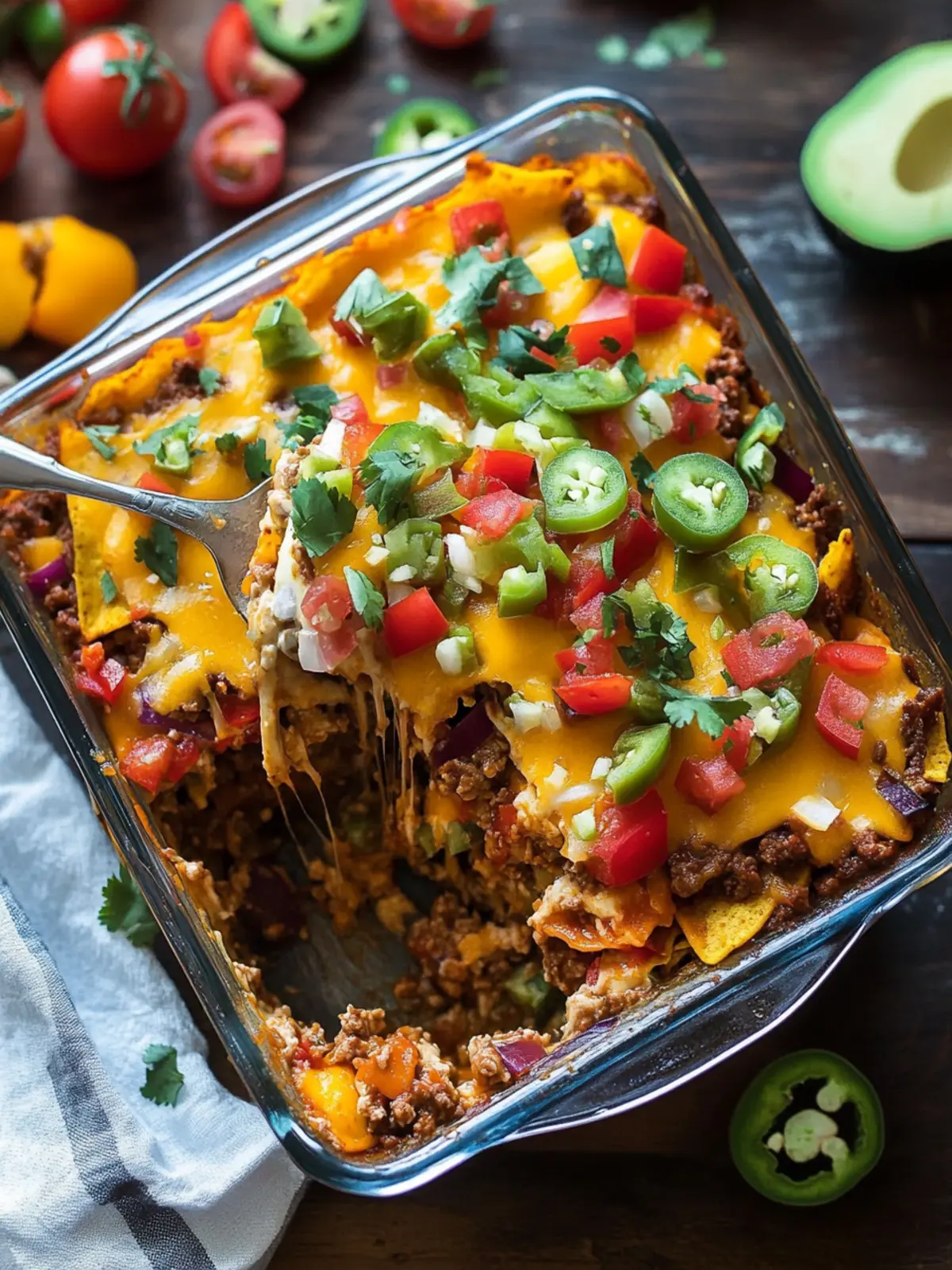 Ultimate Taco Casserole: Customizable Tex-Mex Comfort Food 4 Taco Casserole