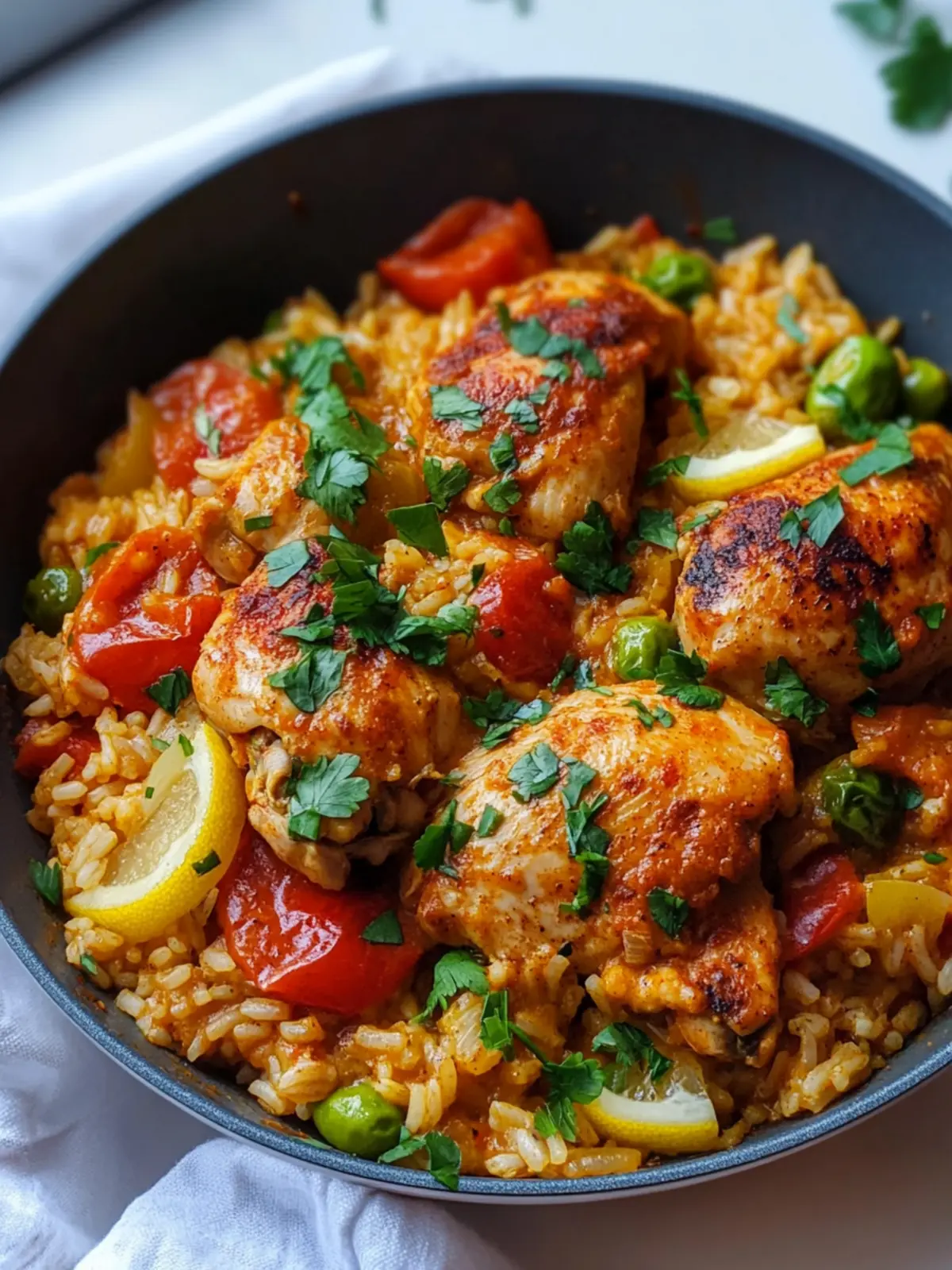 Savory Paprika Chicken and Rice Skillet for Cozy Nights 3 Savory Paprika Chicken and Rice Skillet