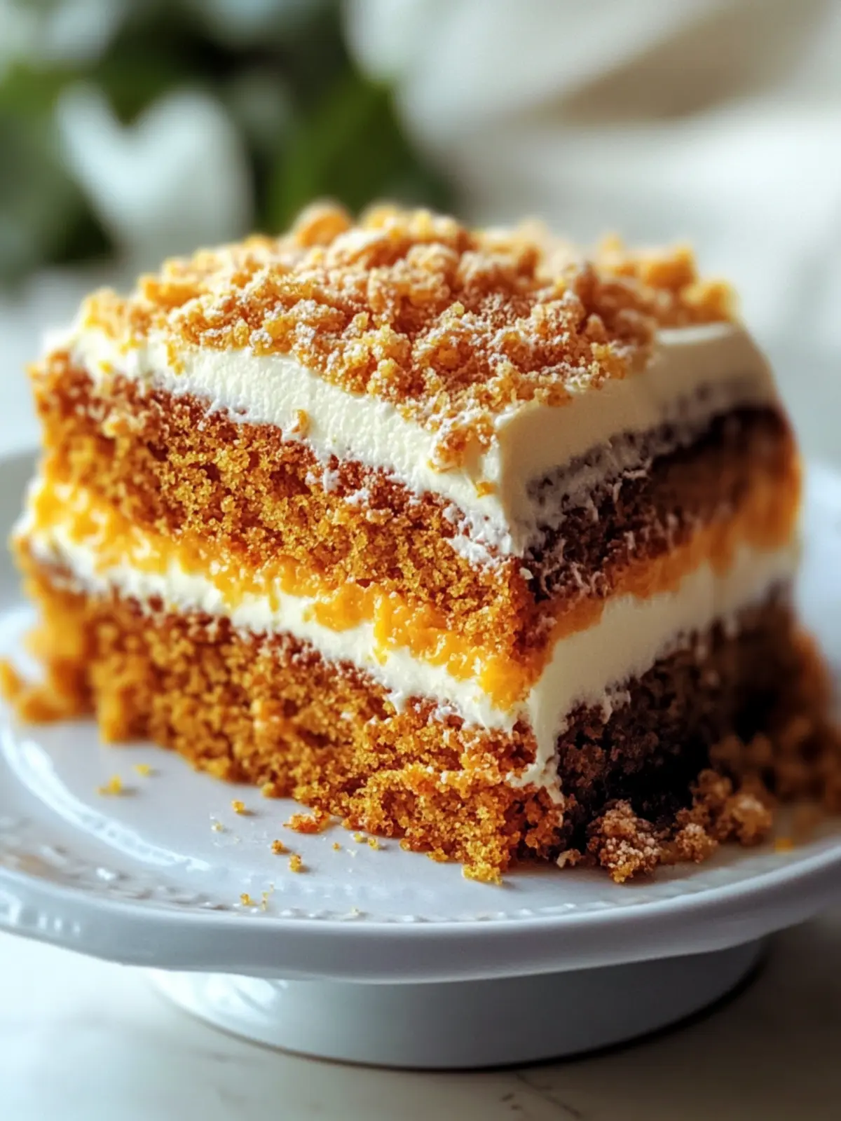 Moist Brazilian Carrot Cake with Irresistible Chocolate Glaze 4 Brazilian Carrot Cake