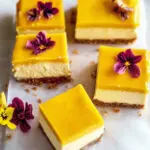 Delicious Vegan Mango Cheesecake Bars No-Bake Summer Treat 42 Vegan Mango Cheesecake Bars (no-bake)