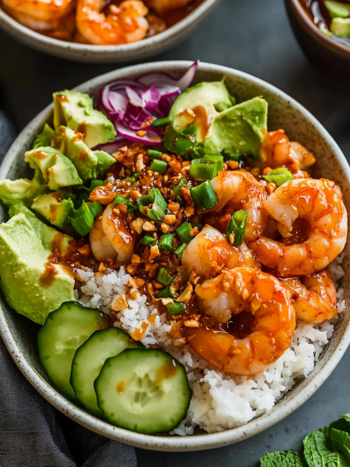 Irresistible Hot Honey Shrimp Bowls for Easy Meal Prep 5 Hot Honey Shrimp Bowls