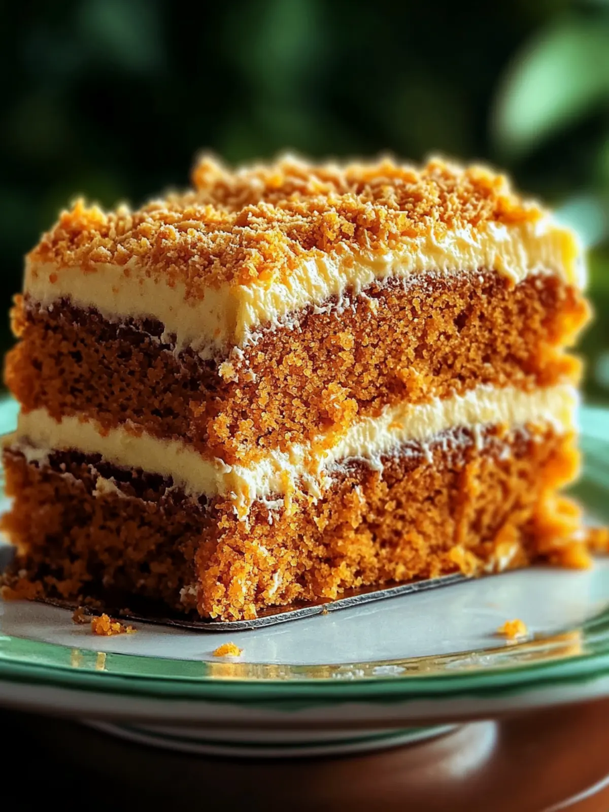 Moist Brazilian Carrot Cake with Irresistible Chocolate Glaze 3 Brazilian Carrot Cake