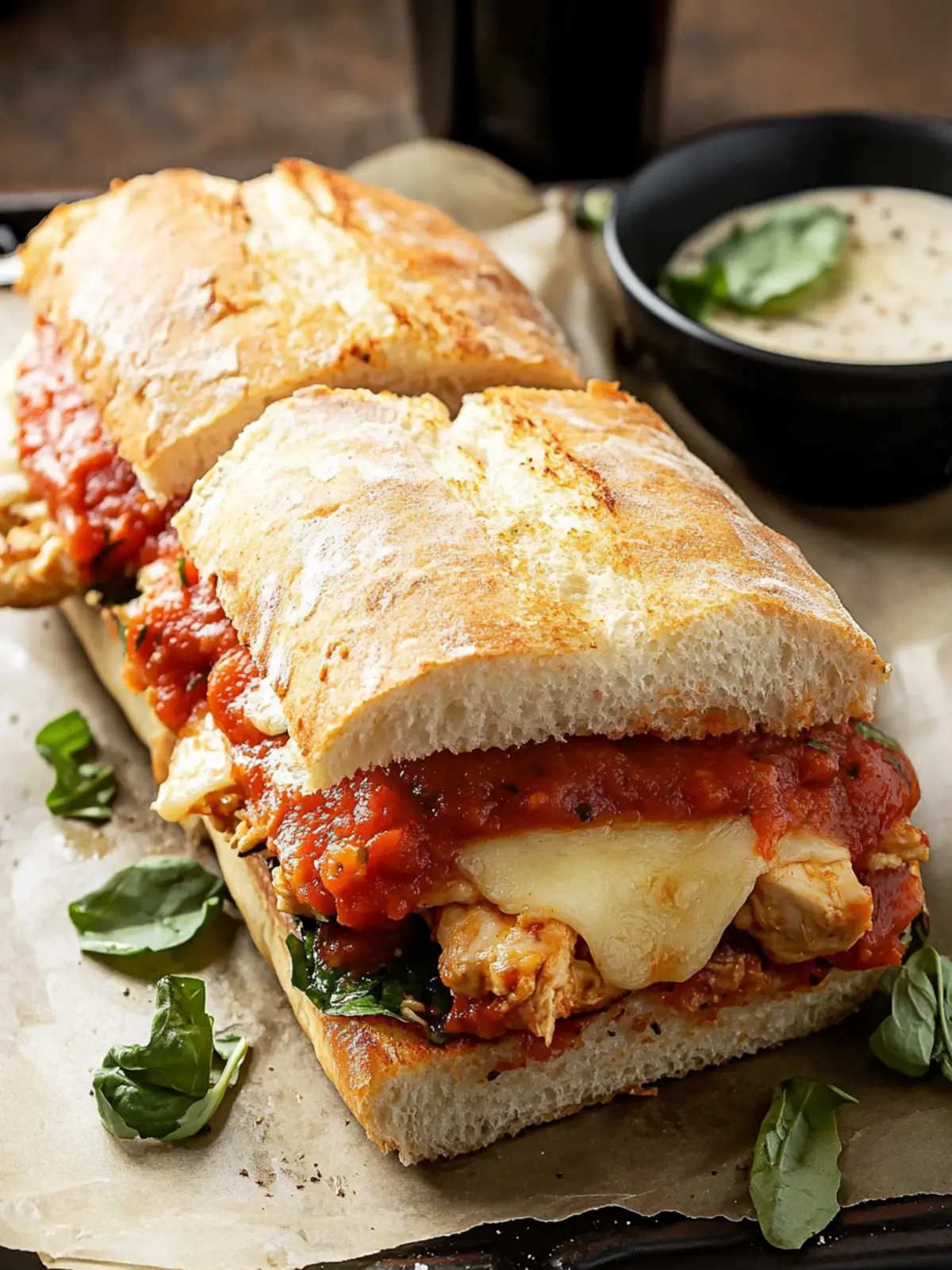 Crispy Chicken Parmesan Sandwich That'll Wow Your Taste Buds 5 Chicken Parmesan Sandwich