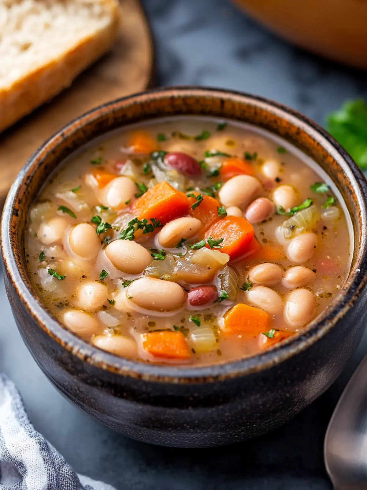 Crockpot Navy Bean Soup: Easy Comfort Food for Cozy Nights 4 Crockpot Navy Bean Soup