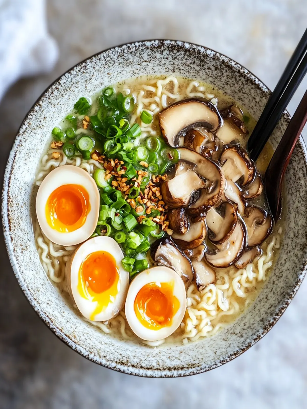 Mushroom Ramen: Comforting Bowl of Homemade Bliss 2 Mushroom Ramen
