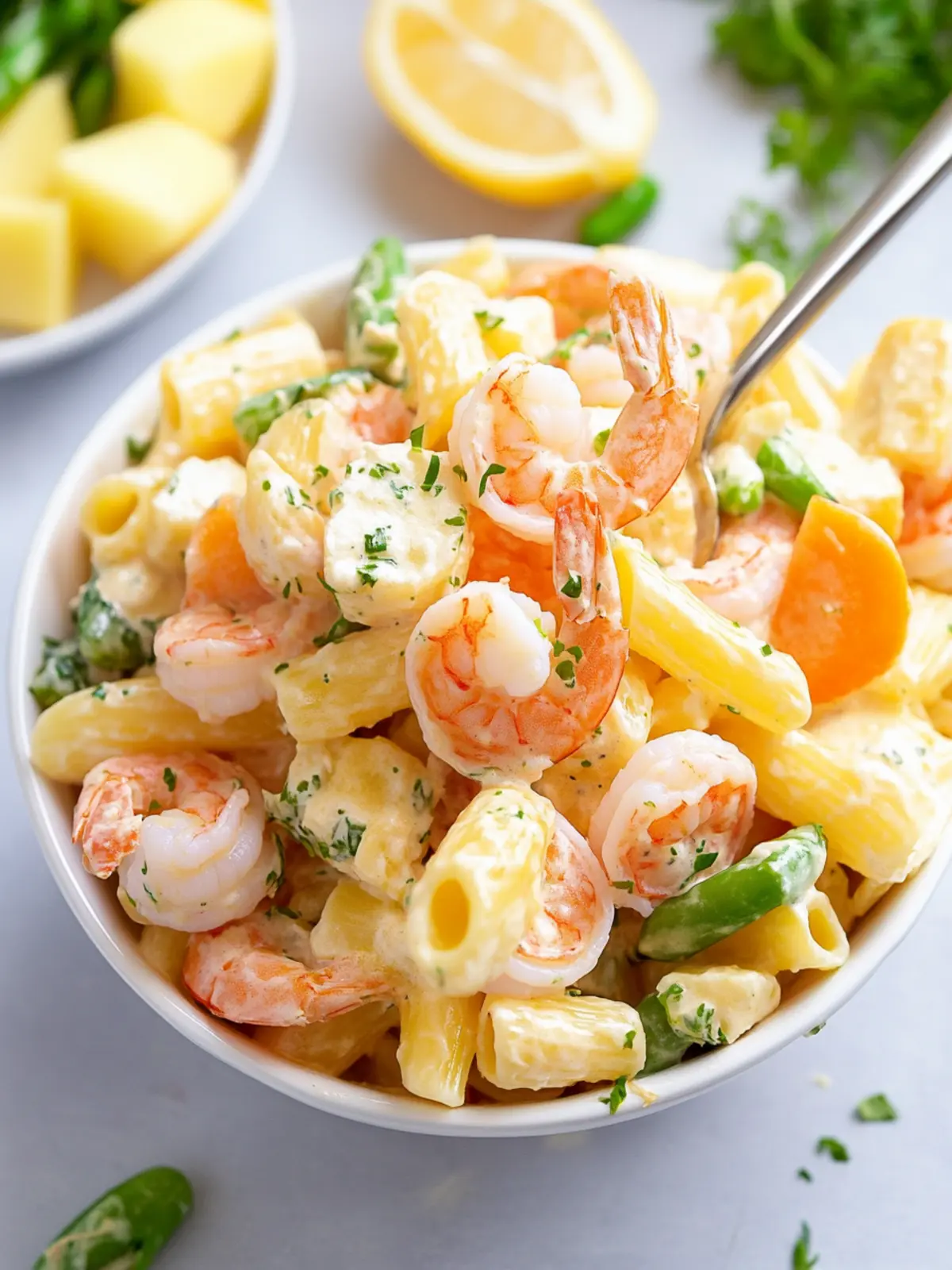 Mermaid Shrimp Pasta Salad: A Light and Zesty Summer Delight 3 Mermaid Shrimp Pasta Salad