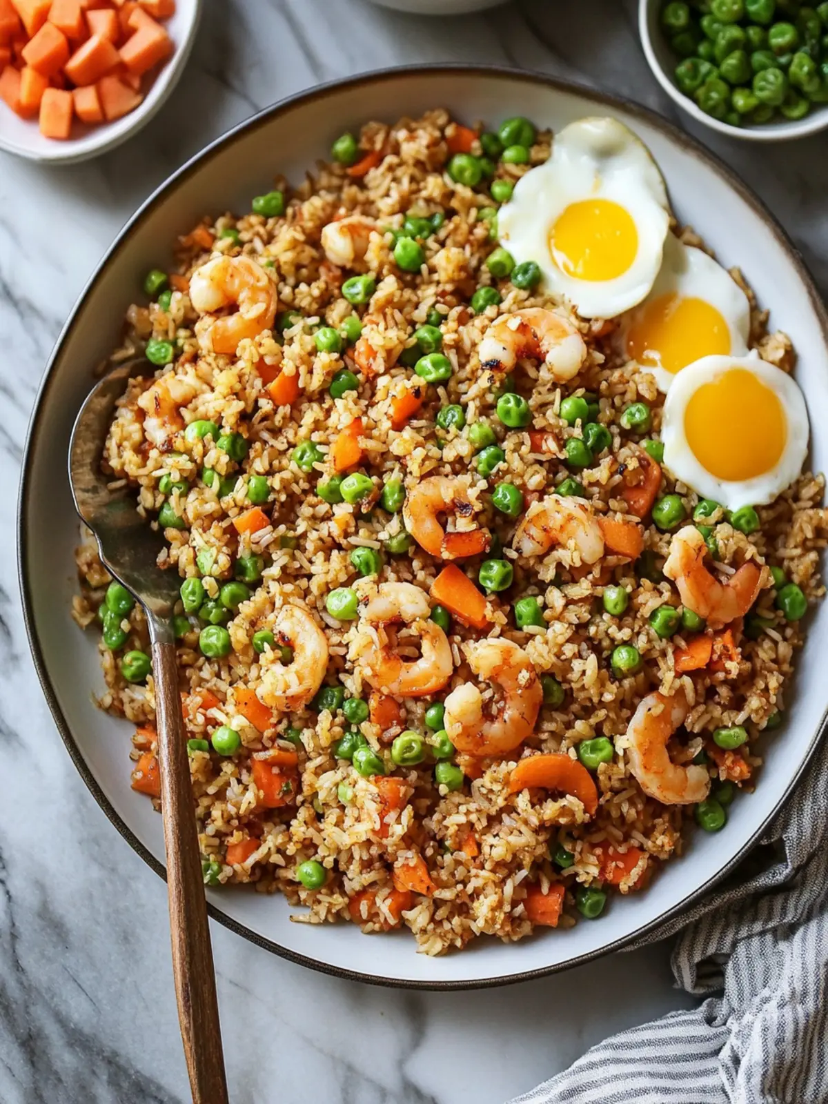 Sheet Pan Fried Rice with Shrimp: Quick & Crispy Comfort Meal 4 Sheet Pan Fried Rice